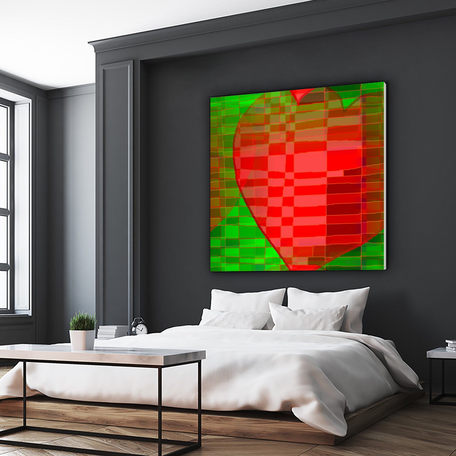 Muttertag 2023 by Thomas Dellenbach dELLaS on GIANT ART - red digital painting