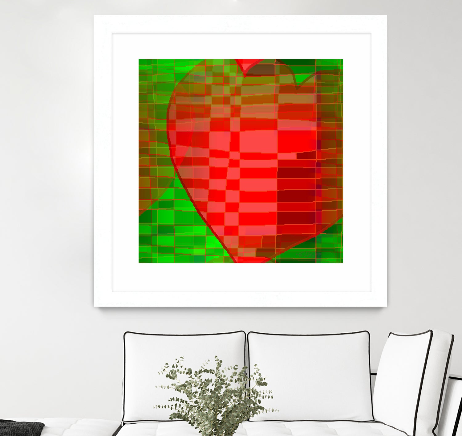 Muttertag 2023 by Thomas Dellenbach dELLaS on GIANT ART - red digital painting