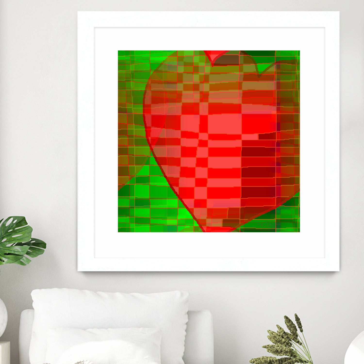 Muttertag 2023 by Thomas Dellenbach dELLaS on GIANT ART - red digital painting