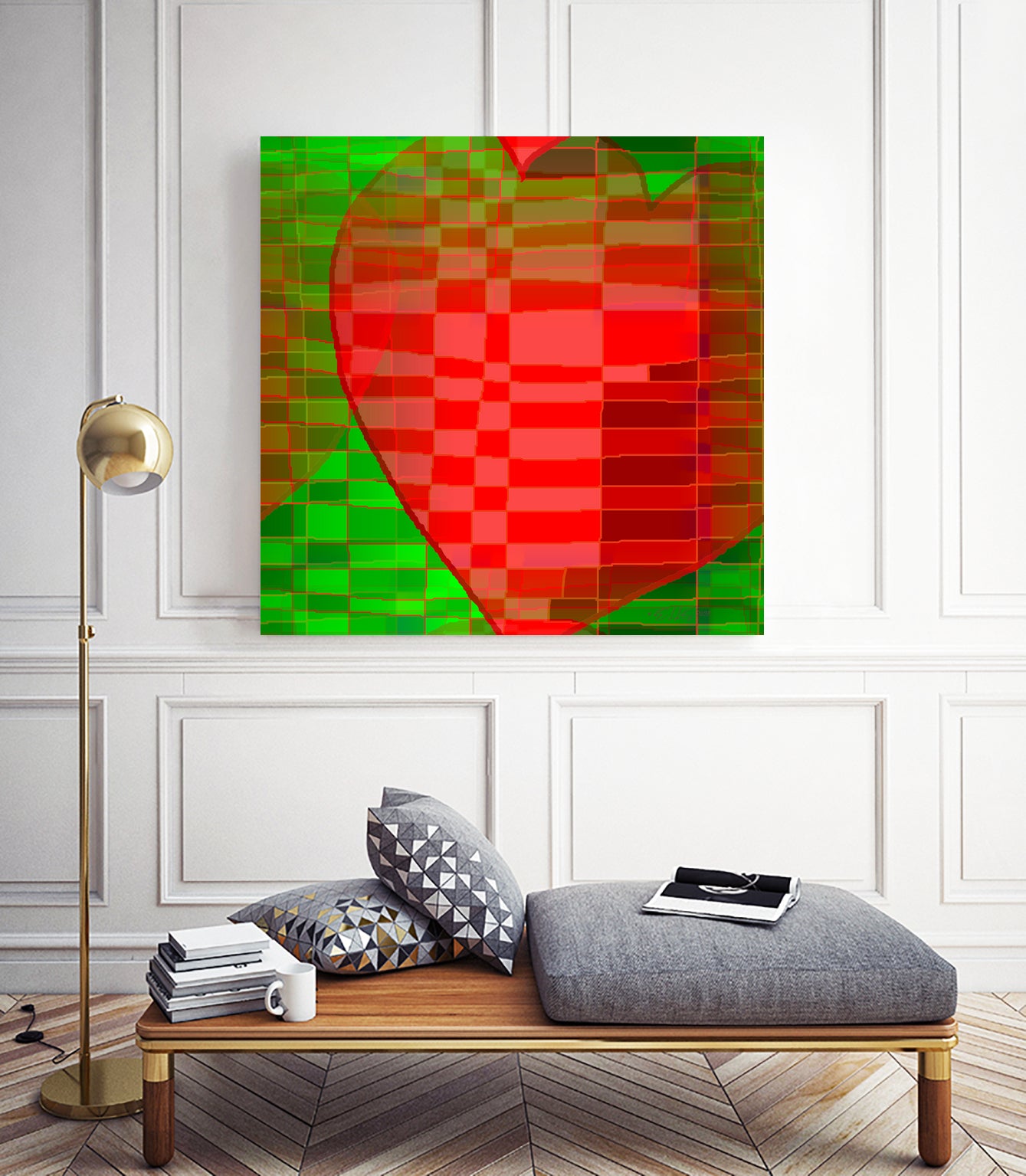 Muttertag 2023 by Thomas Dellenbach dELLaS on GIANT ART - red digital painting