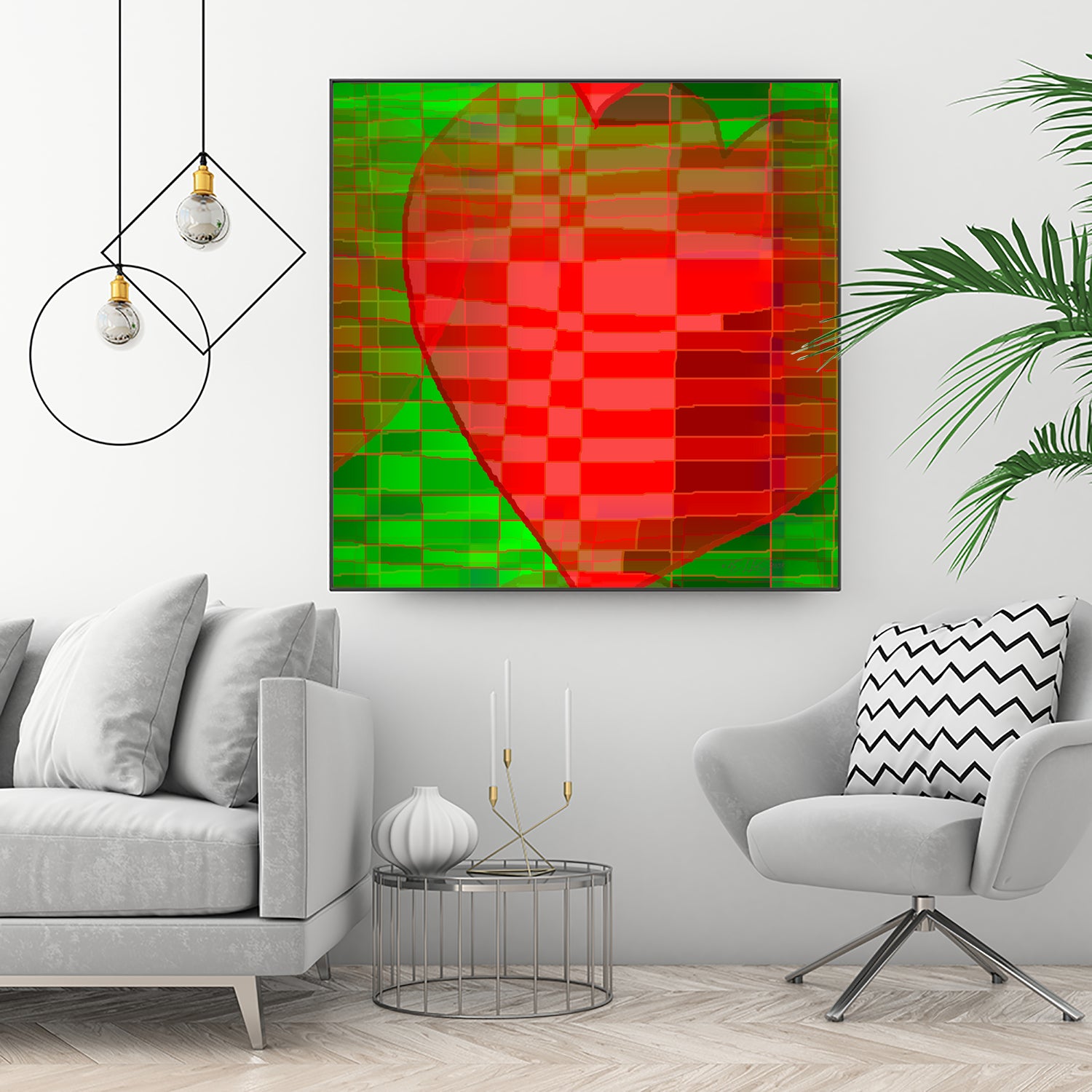 Muttertag 2023 by Thomas Dellenbach dELLaS on GIANT ART - red digital painting