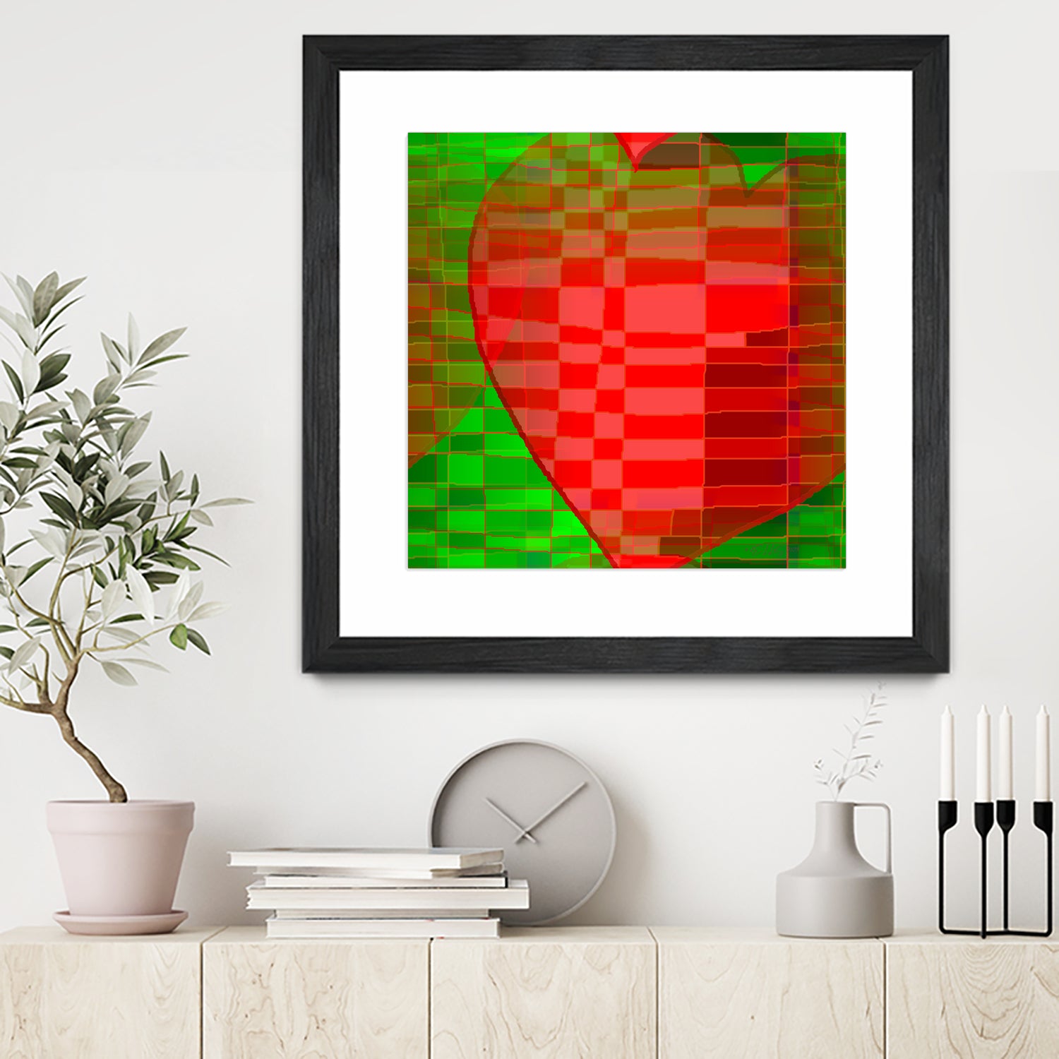 Muttertag 2023 by Thomas Dellenbach dELLaS on GIANT ART - red digital painting