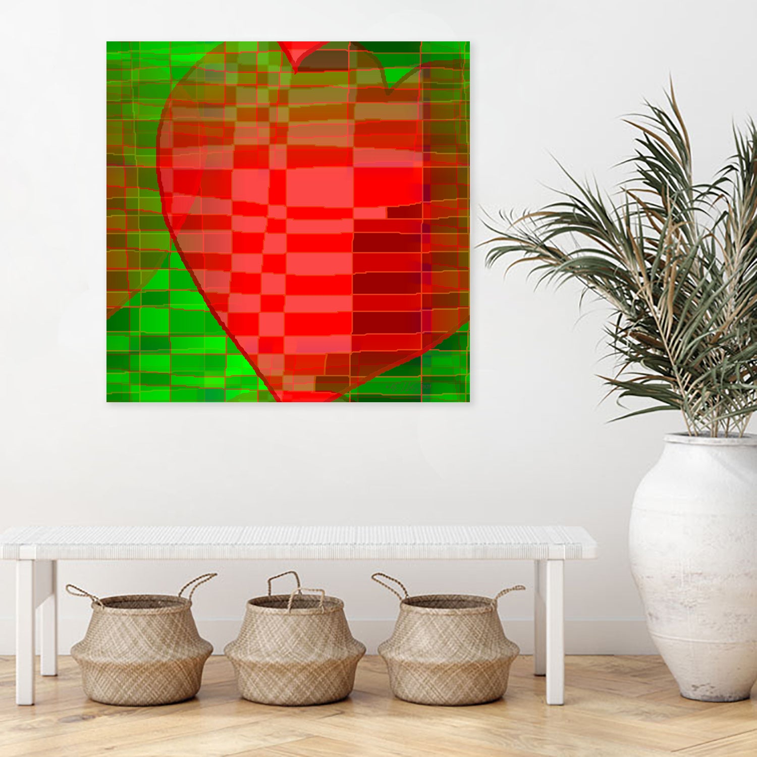 Muttertag 2023 by Thomas Dellenbach dELLaS on GIANT ART - red digital painting