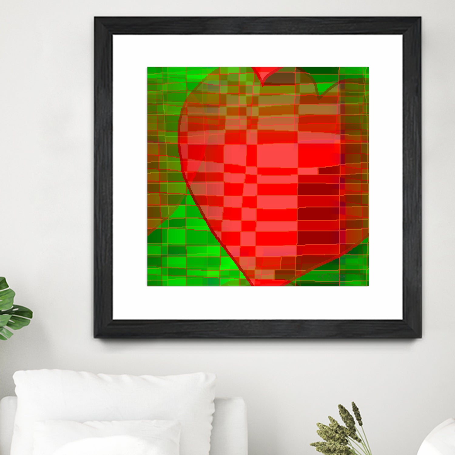 Muttertag 2023 by Thomas Dellenbach dELLaS on GIANT ART - red digital painting