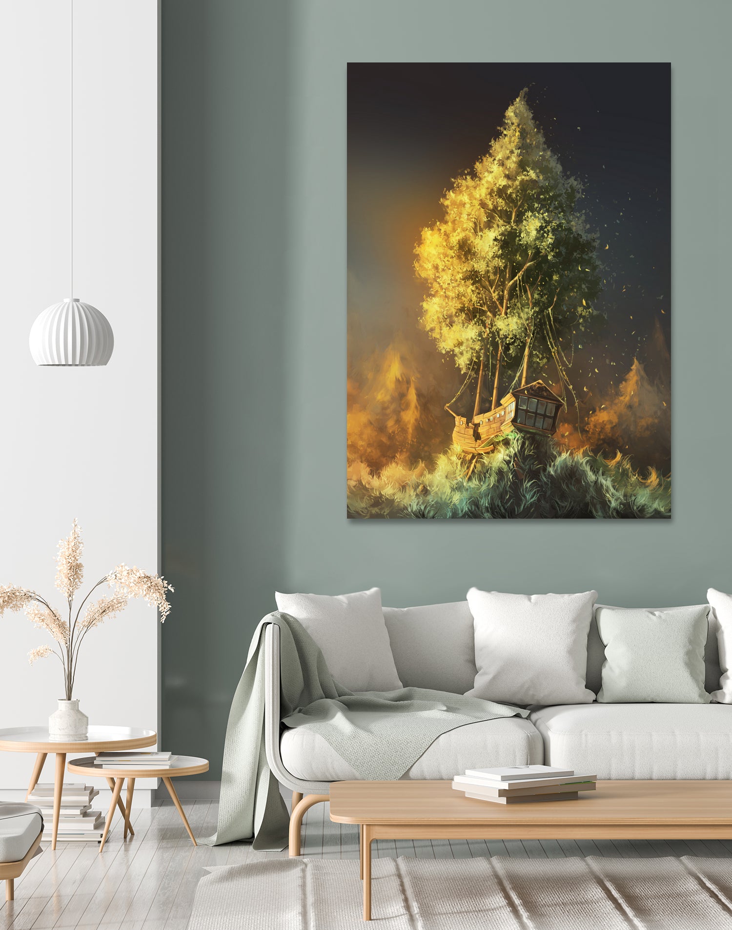 Second Life by Cyril Rolando on GIANT ART - green digital painting