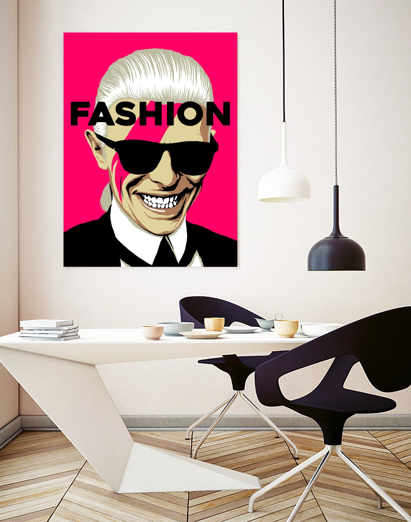 Fashion by Bily Mariano da Luz on GIANT ART - pink digital painting