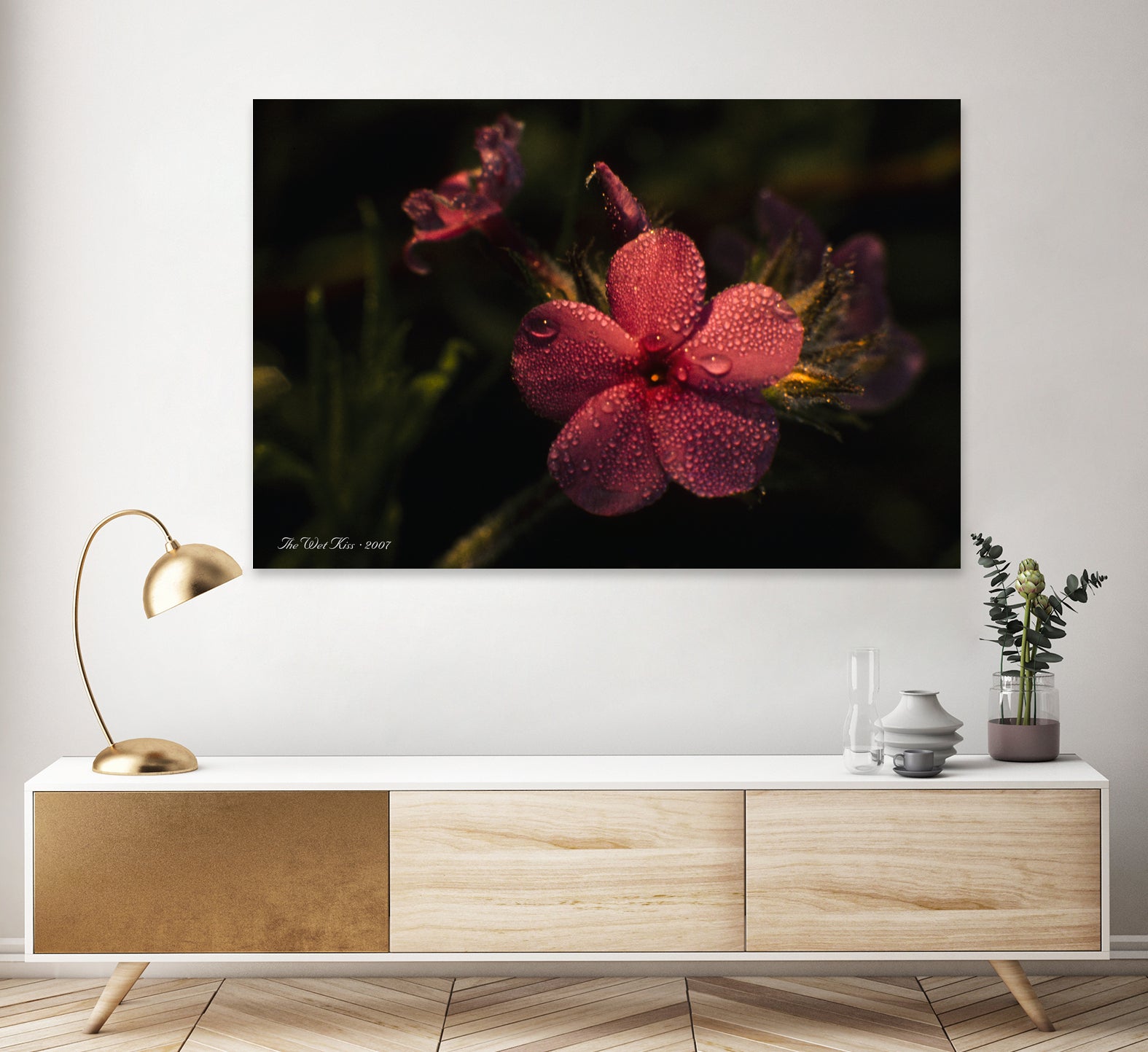 The Wet Kiss by Tim Loomis on GIANT ART - red photo manipulation