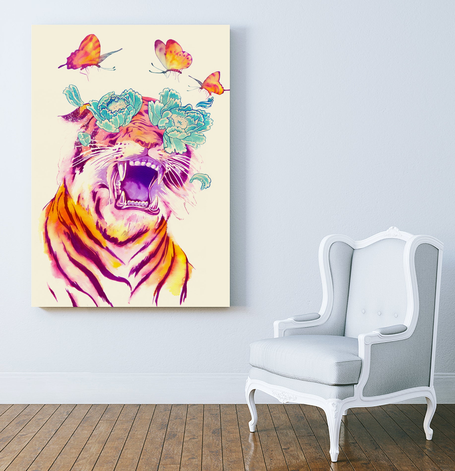 Tropicalia by matheus lopes on GIANT ART - pink digital painting