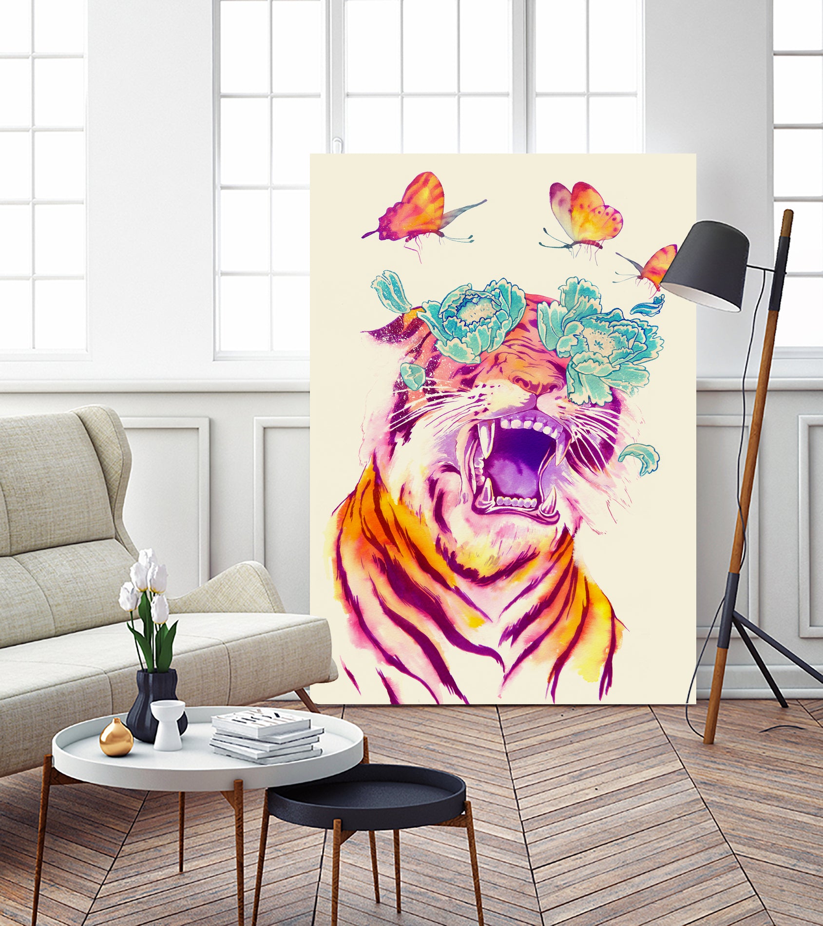 Tropicalia by matheus lopes on GIANT ART - pink digital painting