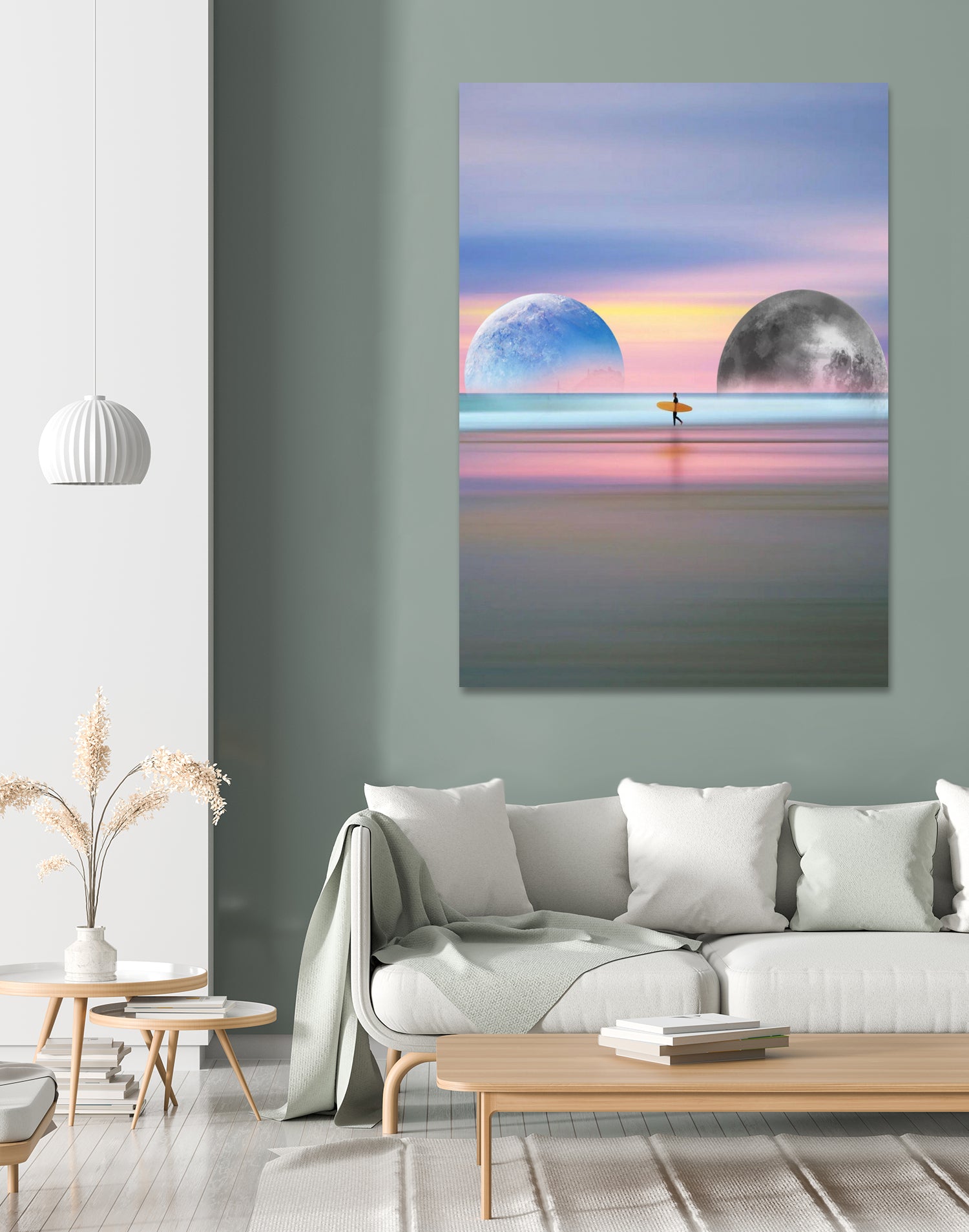Surfer's Paradise by Lori Andrews on GIANT ART - white photo manipulation