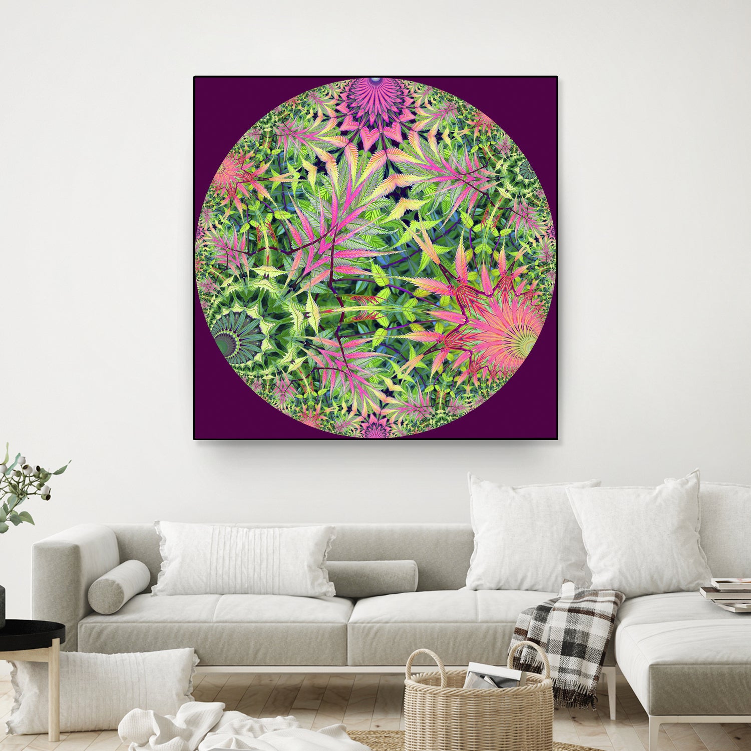 Hyperbolic Jungle by Digital Crafts on GIANT ART - green digital painting