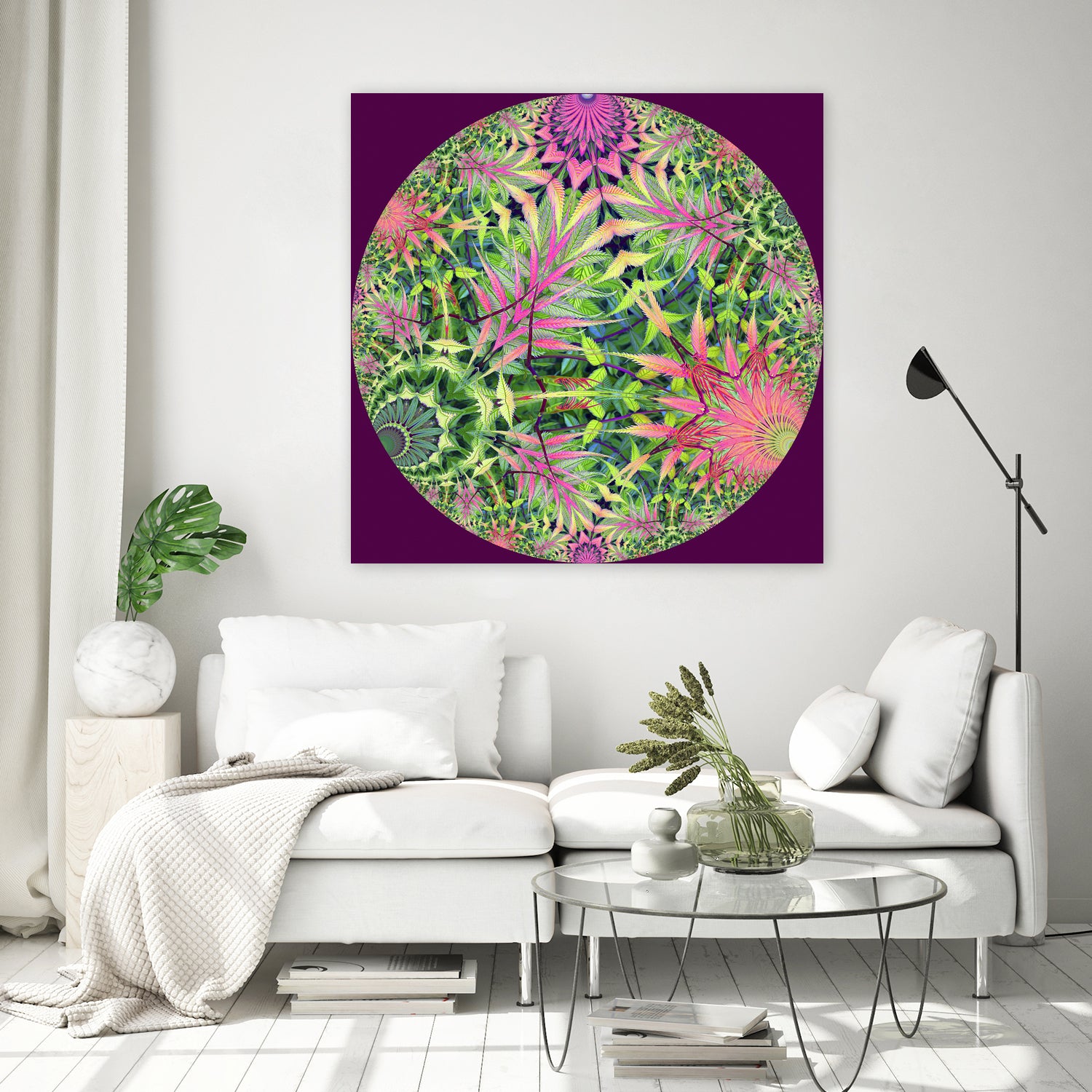 Hyperbolic Jungle by Digital Crafts on GIANT ART - green digital painting