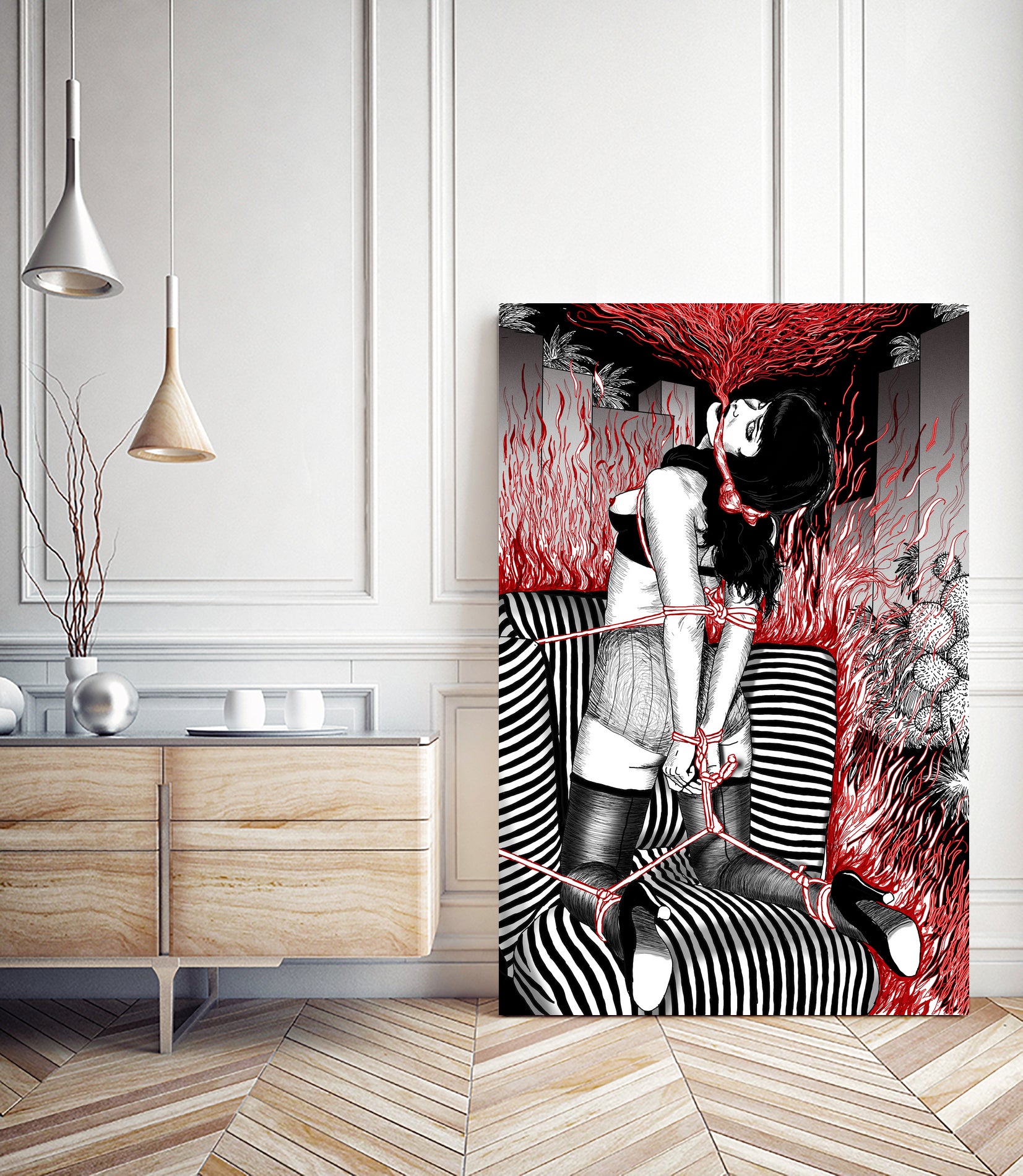 My Own Private Alcatraz by Petra Brnardic on GIANT ART - white digital painting