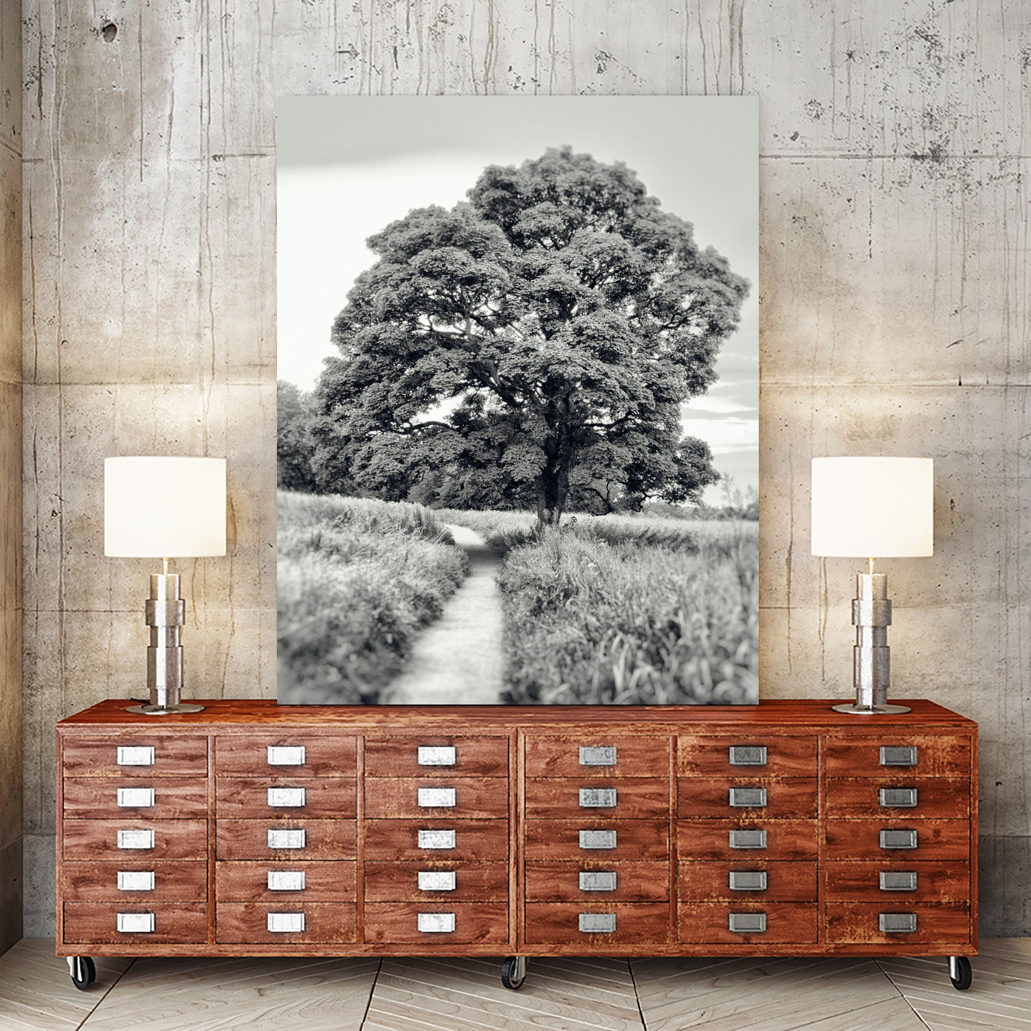 El Árbol by Adrian Daine on GIANT ART - white photo illustration