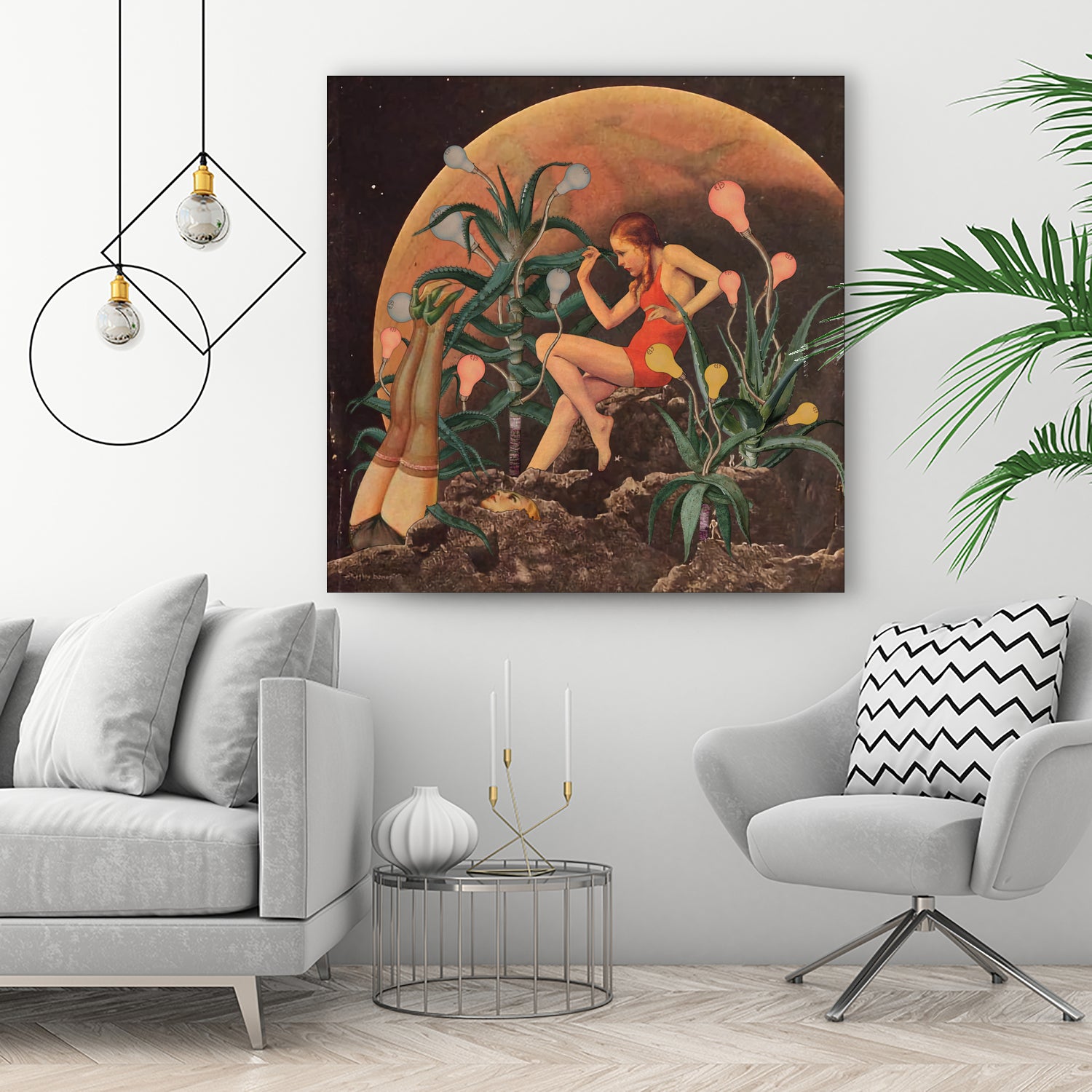 how does your garden grow by Julia Lillard on GIANT ART - orange photo manipulation