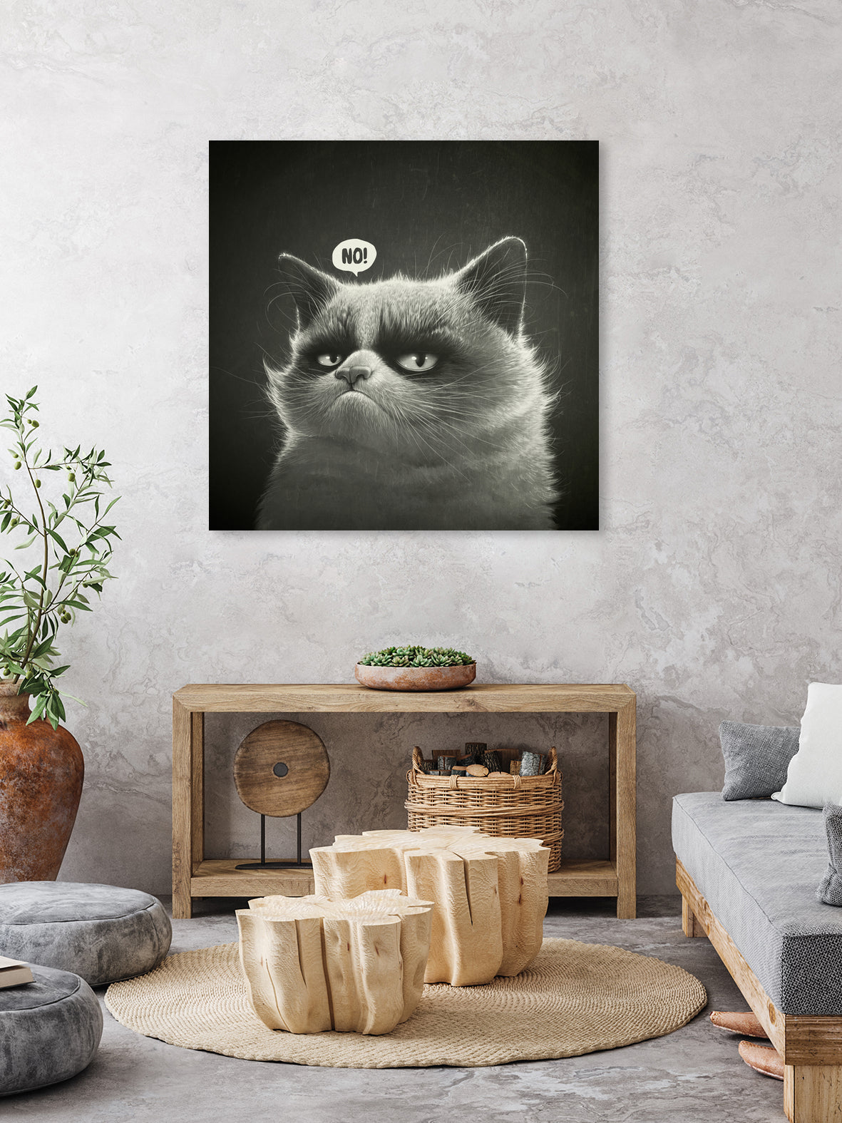 No! by Lukáš Brežák on GIANT ART - black digital painting