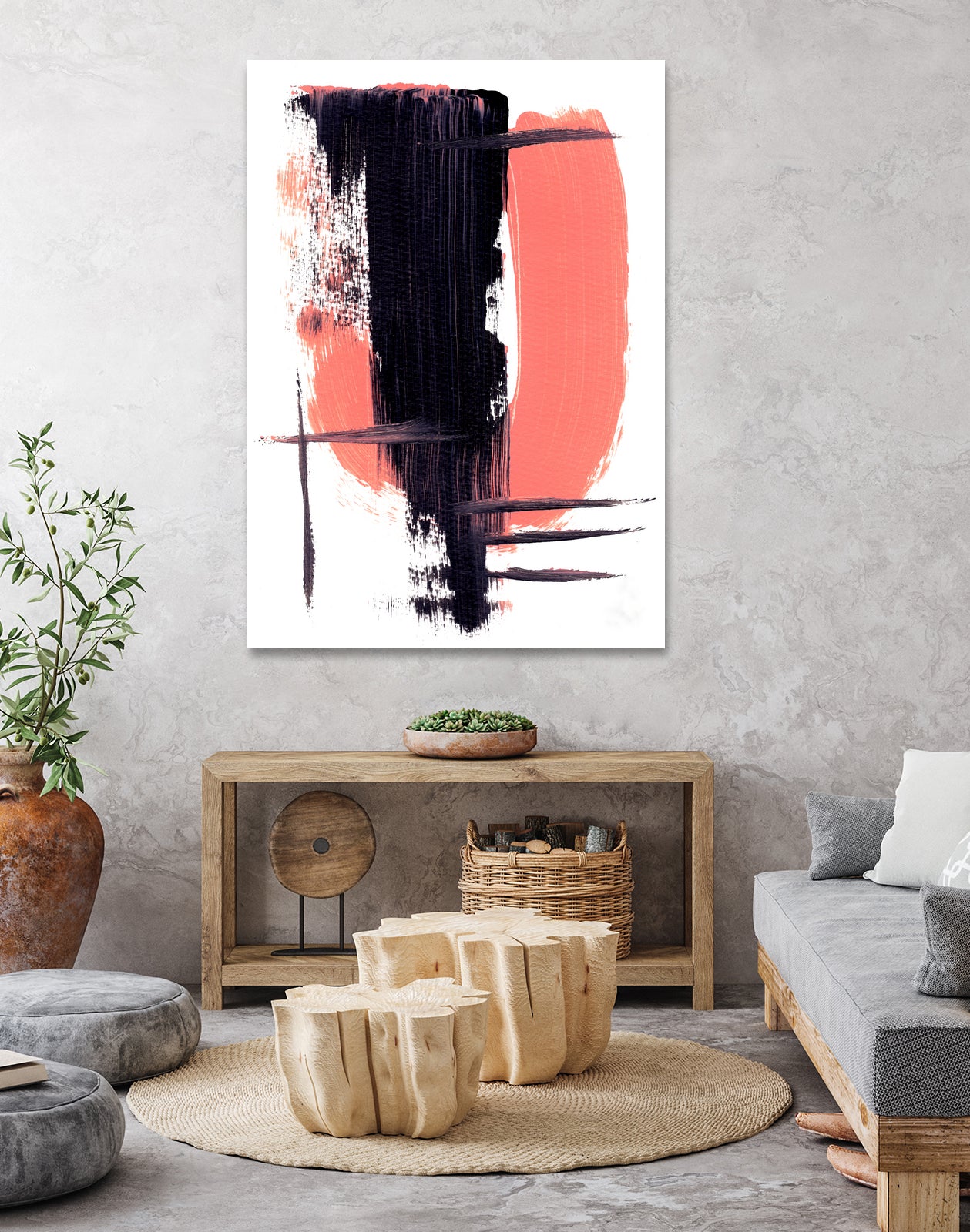 It's enough to be you by Mariam Cisse on GIANT ART - black mixed media