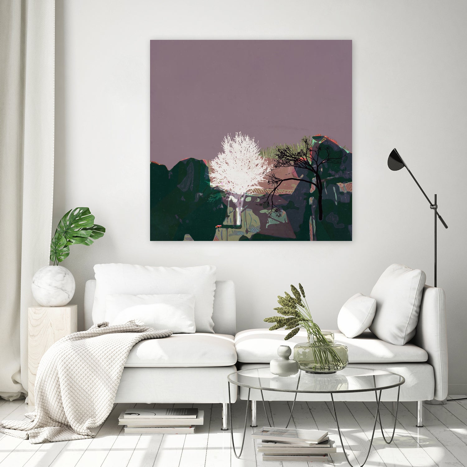 Sionnachuighim by Jamison Gish on GIANT ART - fuchsia digital painting