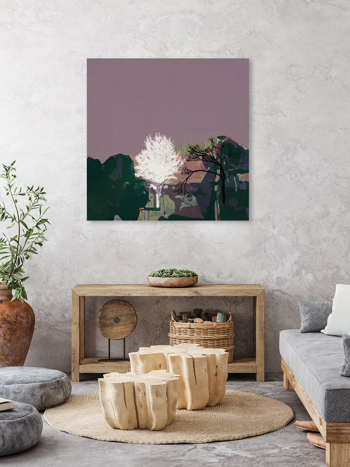 Sionnachuighim by Jamison Gish on GIANT ART - fuchsia digital painting