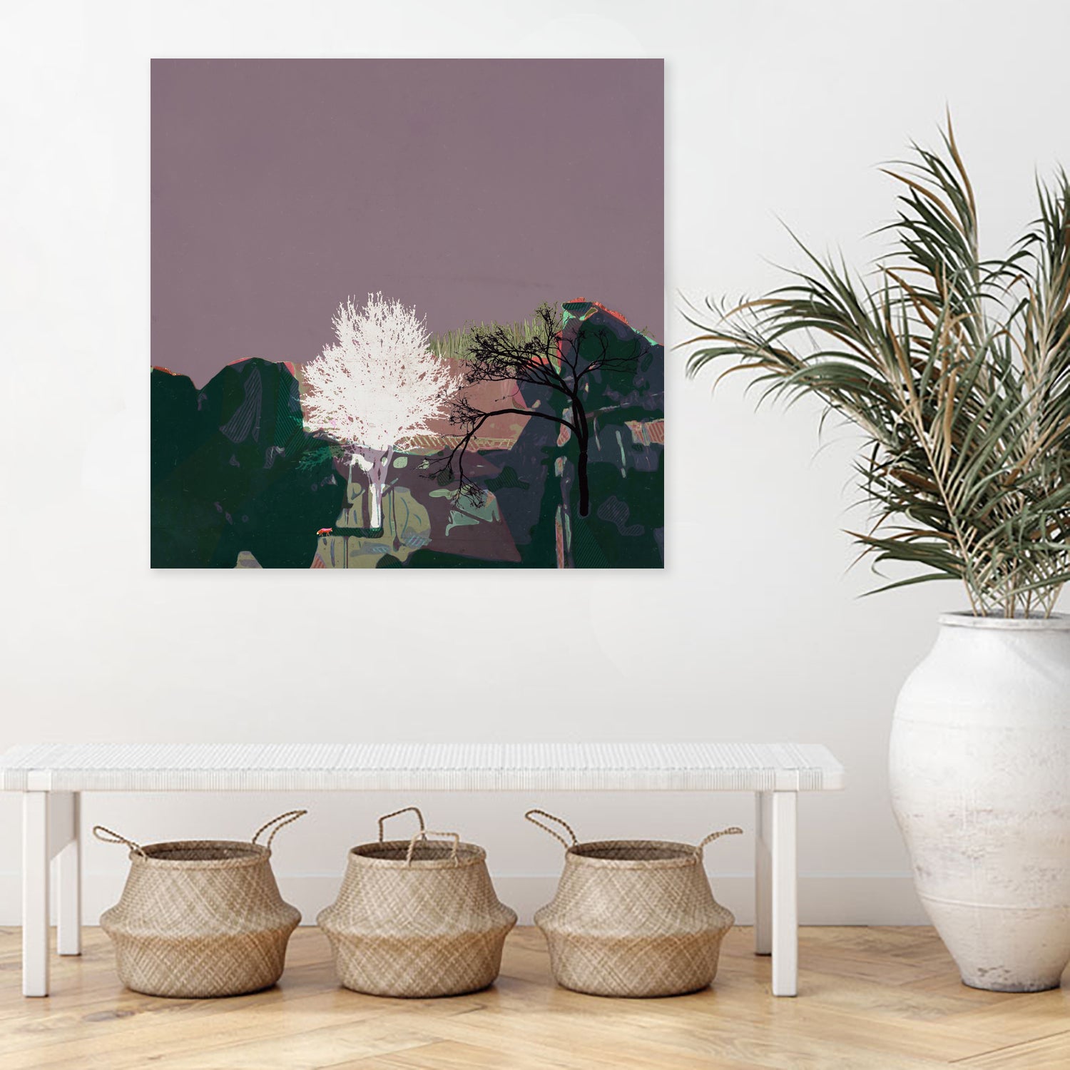 Sionnachuighim by Jamison Gish on GIANT ART - fuchsia digital painting