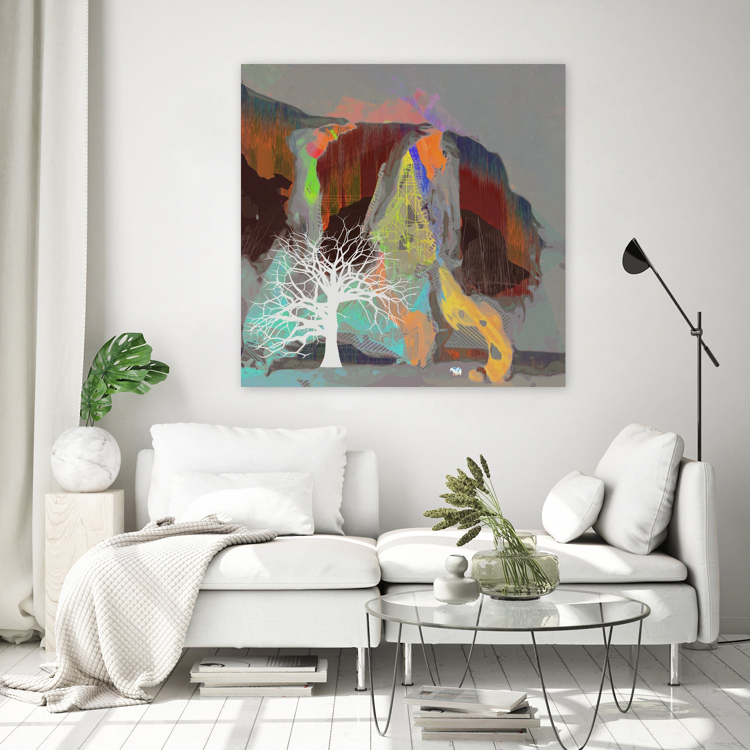 Celestial Creatures by Jamison Gish on GIANT ART - gray digital painting