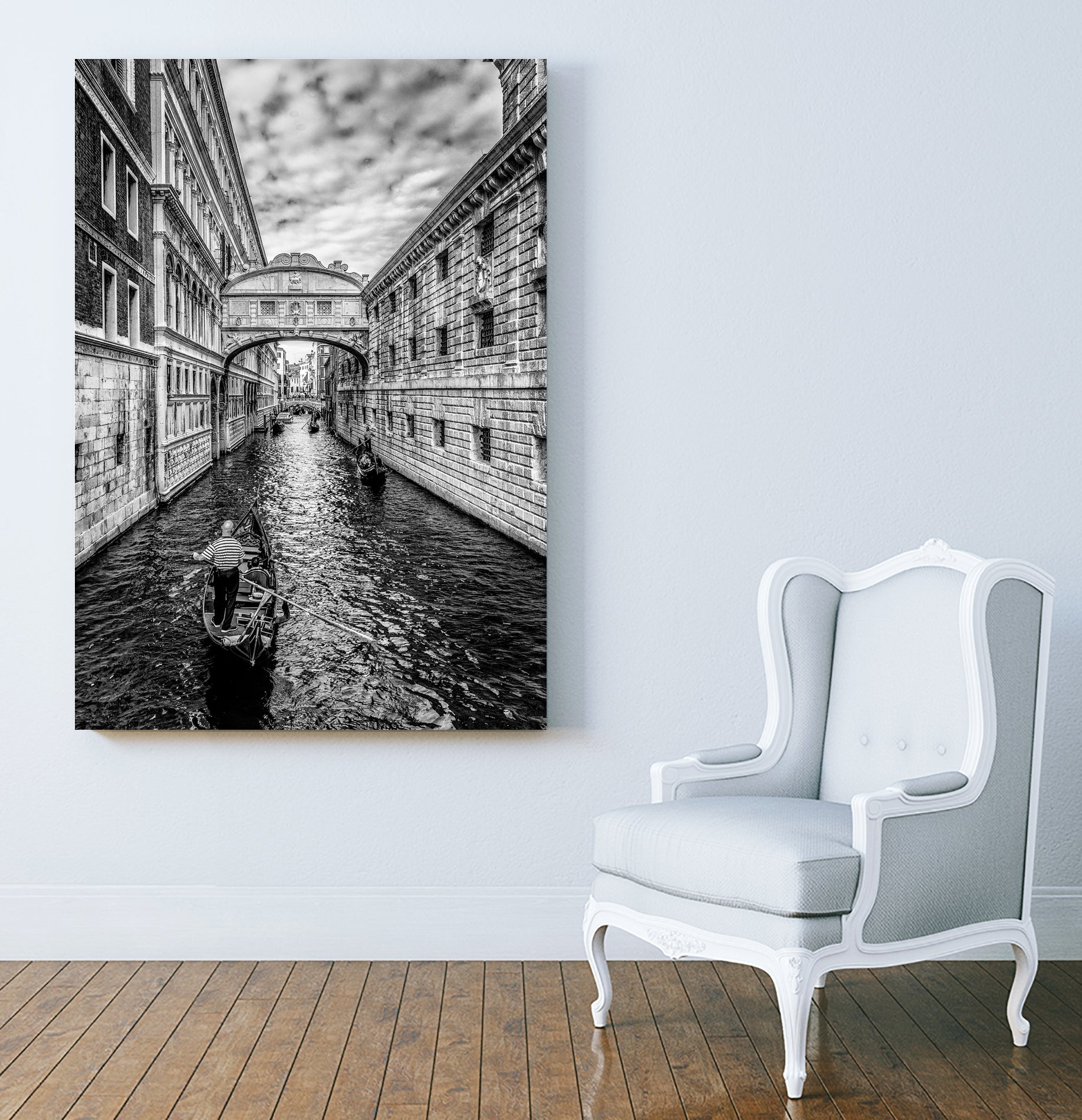Bridge of Sighs, Venice by andrea picchi on GIANT ART - gray photo illustration