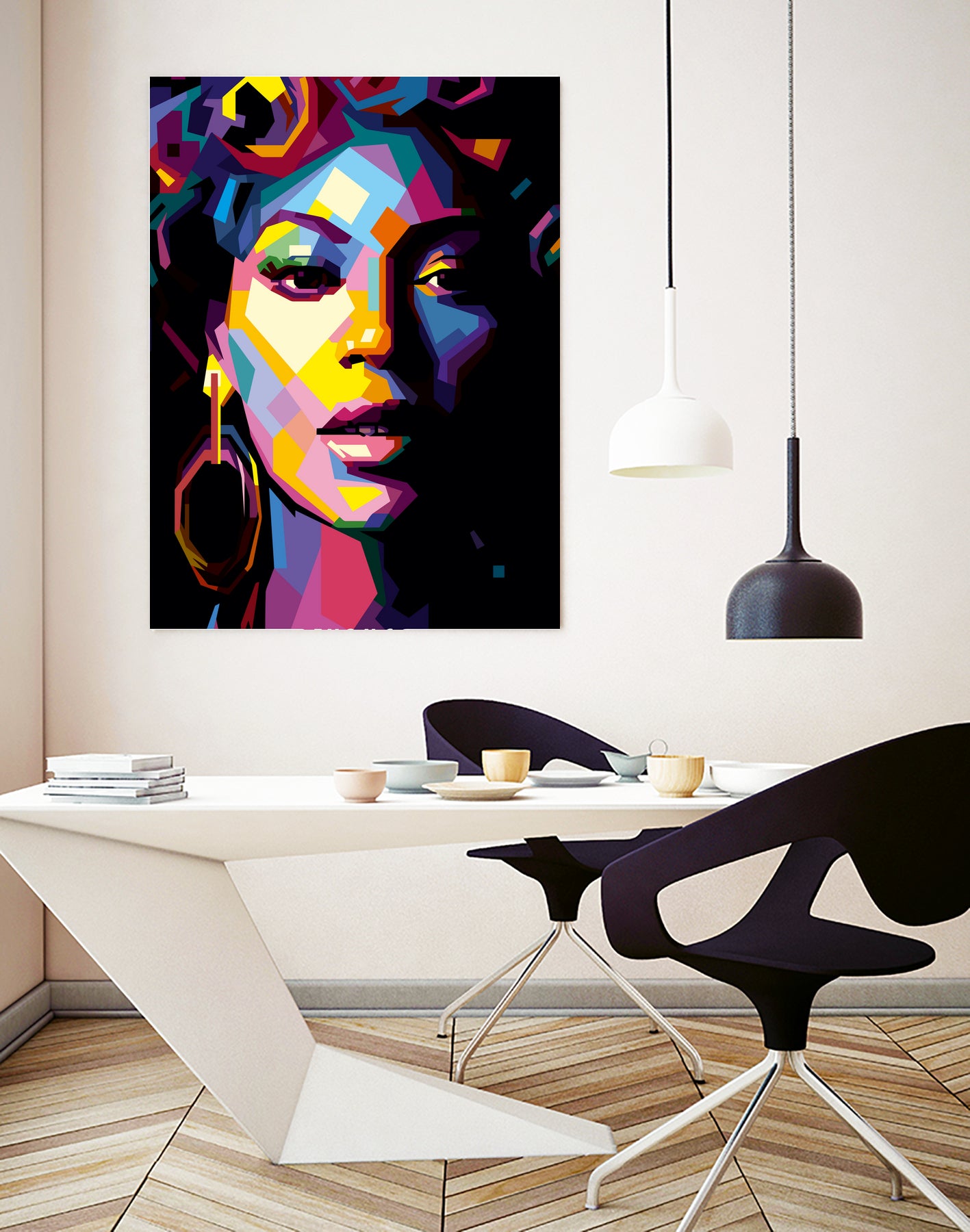 Beyonce xo by TM store 1 on GIANT ART - blue digital painting