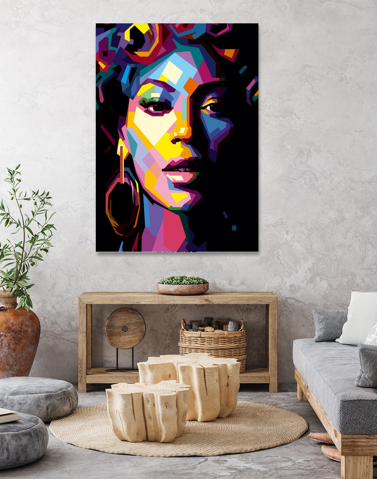 Beyonce xo by TM store 1 on GIANT ART - blue digital painting