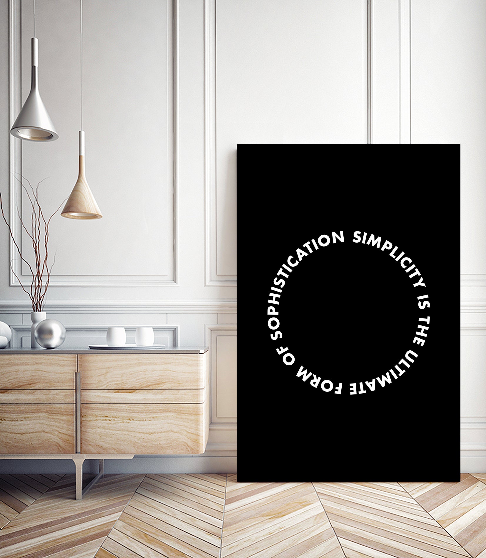 DA VINCI by Paolo Bordegoni on GIANT ART - black typography