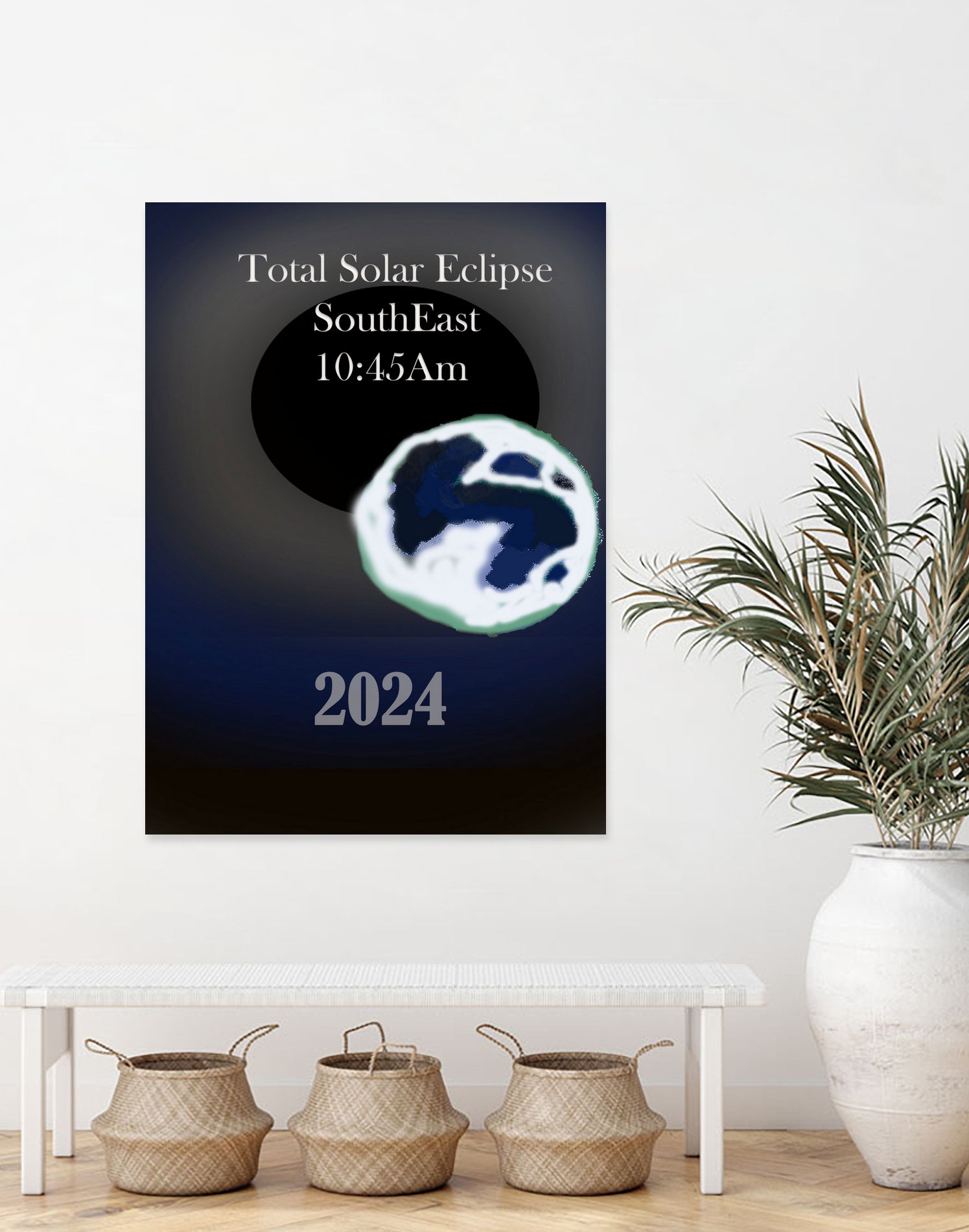 People.watch.10.45.eclipse by Matthew McGuire on GIANT ART - blue digital painting