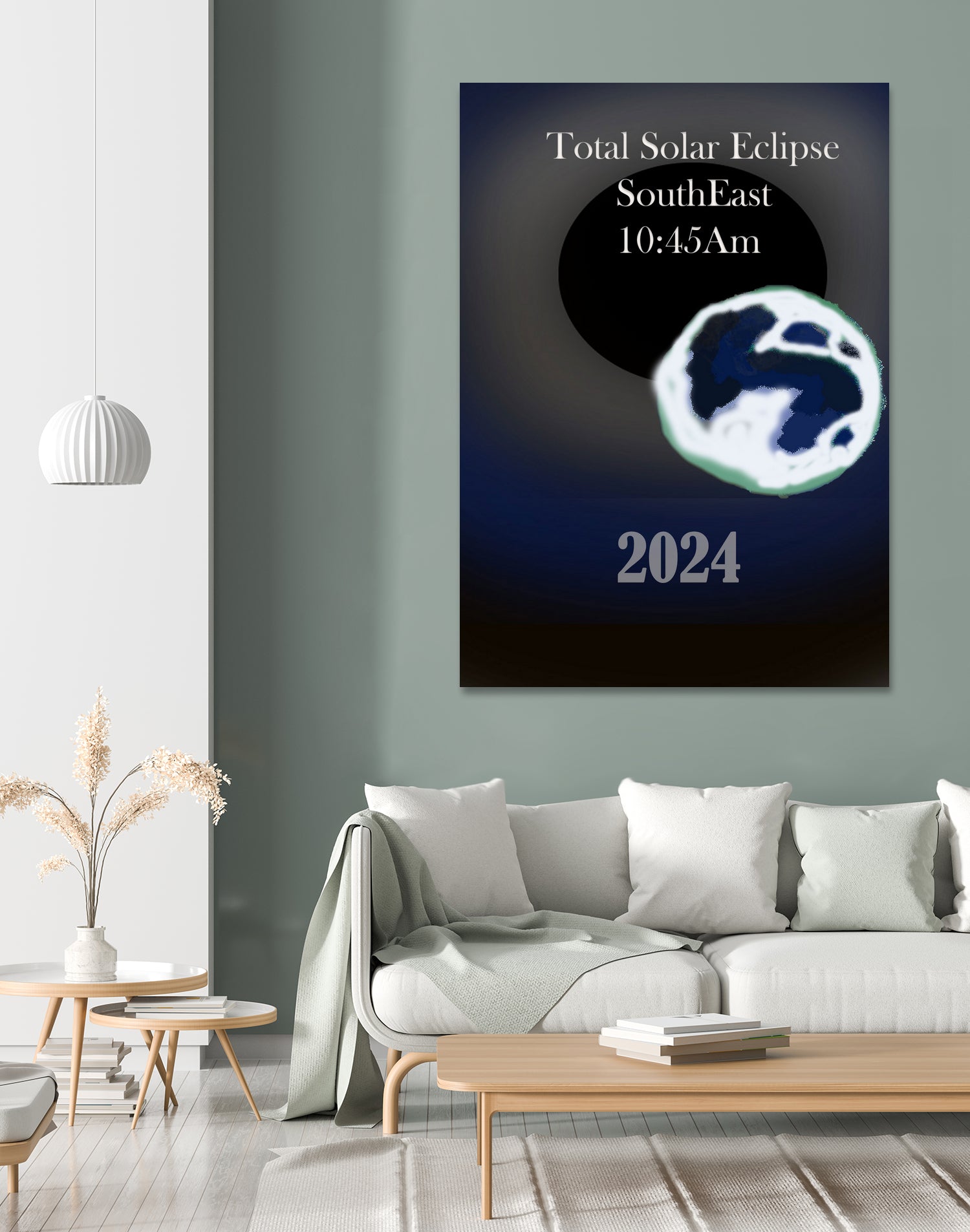 People.watch.10.45.eclipse by Matthew McGuire on GIANT ART - blue digital painting