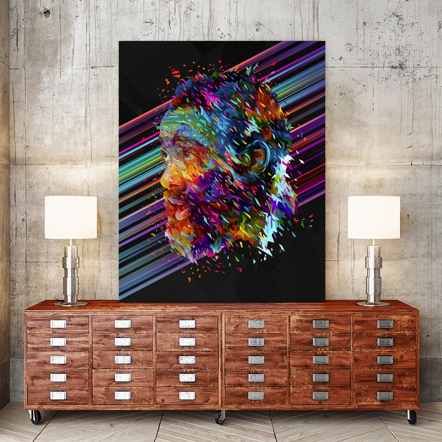 James Harden by Alessandro Pautasso on GIANT ART - yellow digital painting