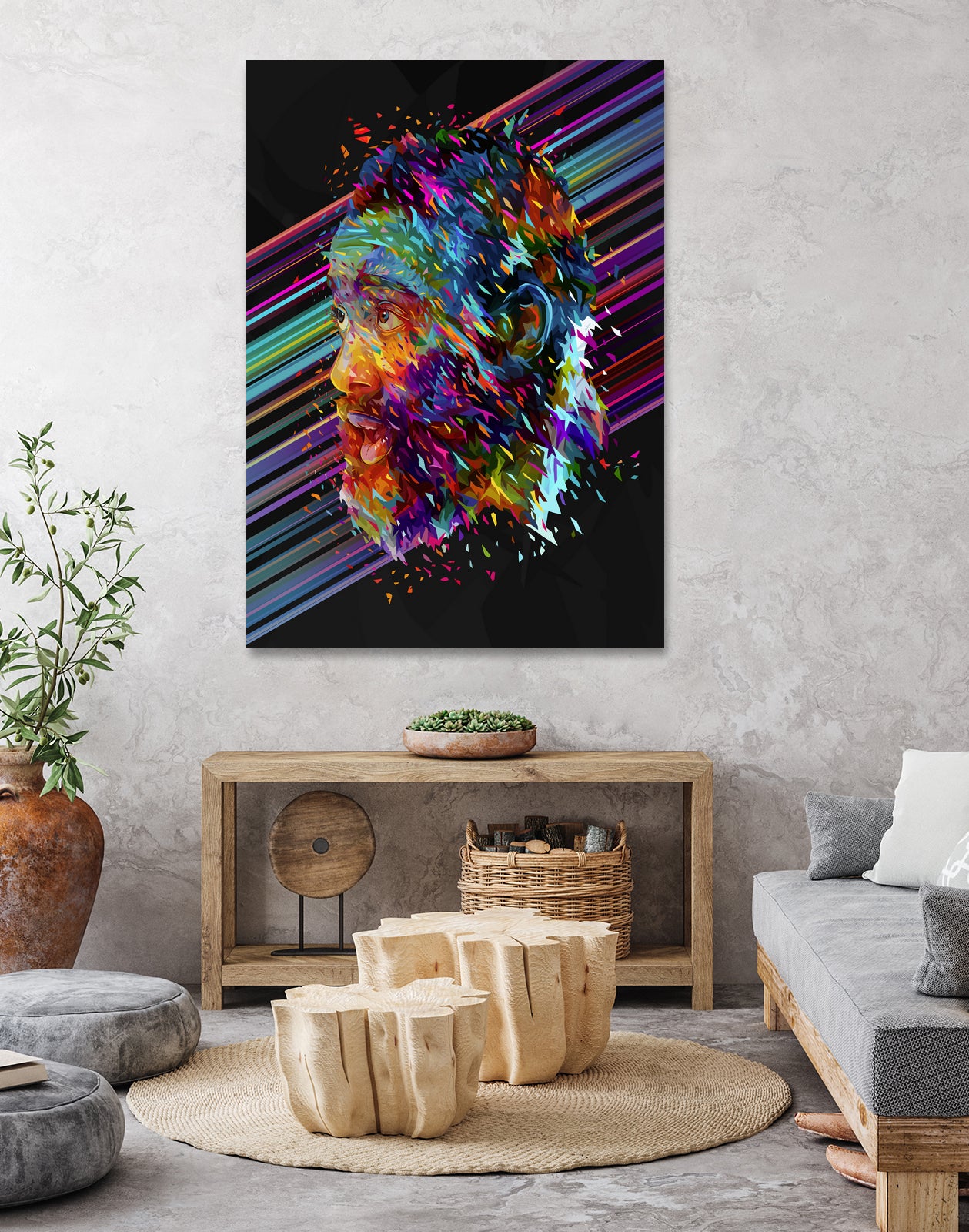 James Harden by Alessandro Pautasso on GIANT ART - yellow digital painting