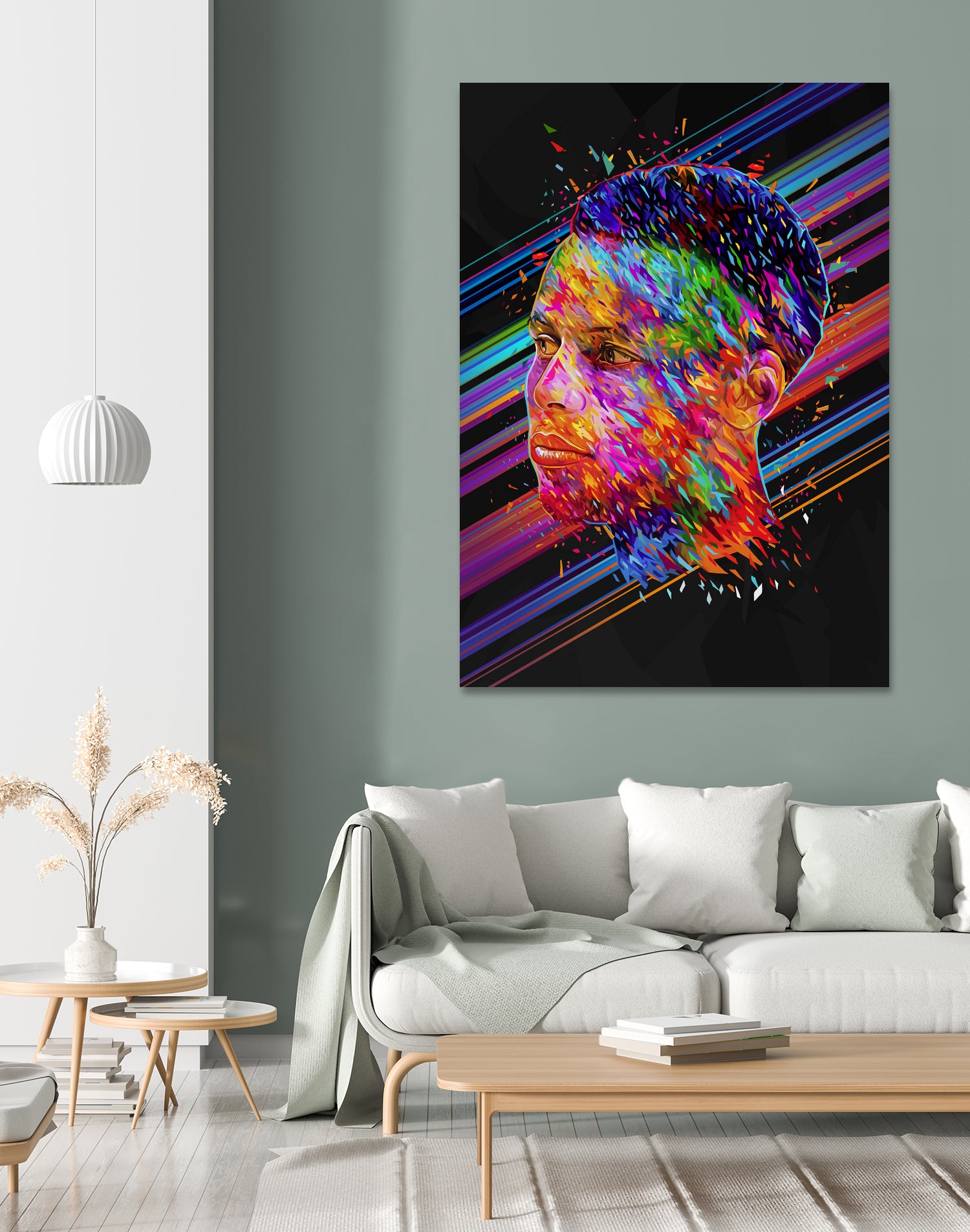 Stephen Curry by Alessandro Pautasso on GIANT ART - fuchsia digital painting