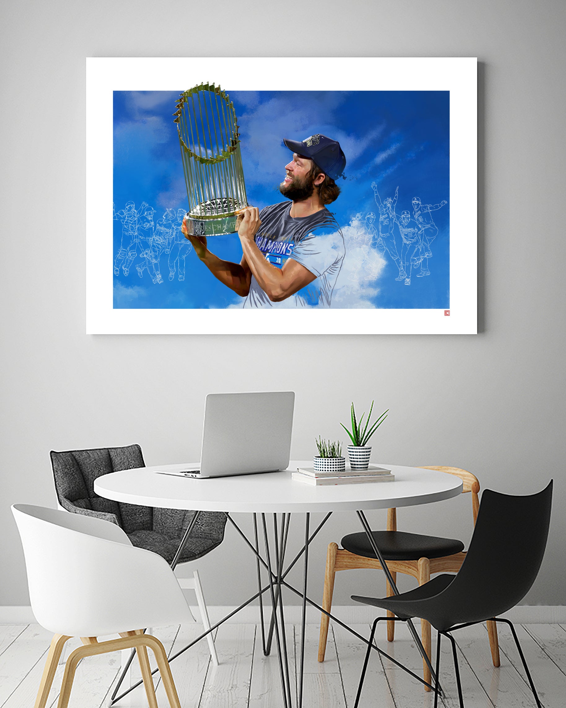 Kershaw_wsOK by Claudia Labarca on GIANT ART - blue digital painting