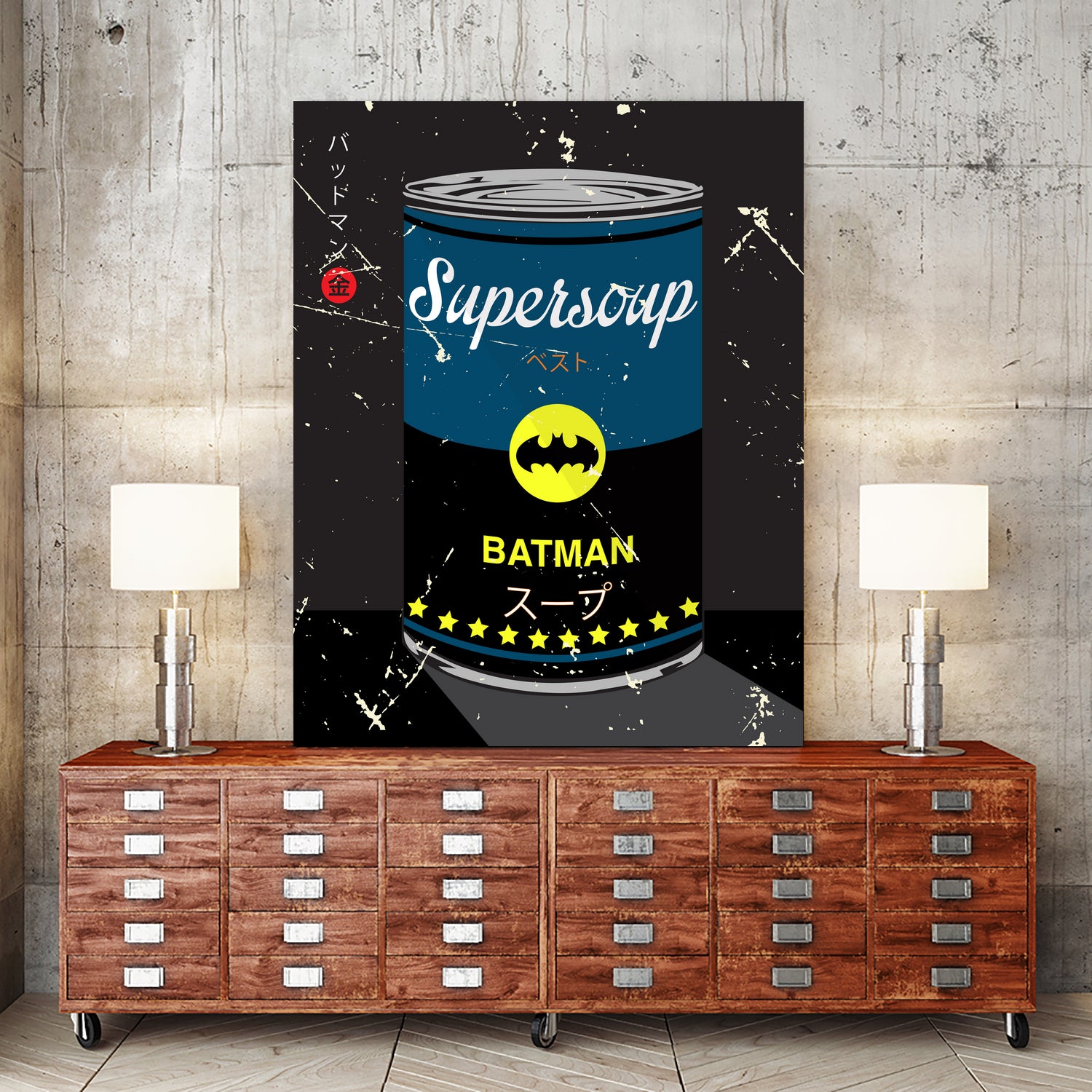 batman - Supersoup Series by Hyo Kim on GIANT ART - black digital painting