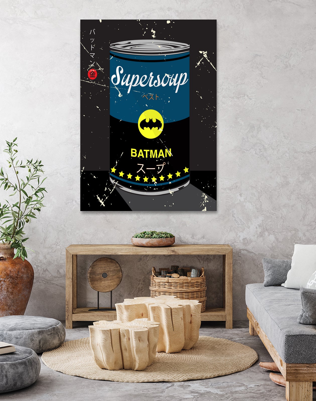 batman - Supersoup Series by Hyo Kim on GIANT ART - black digital painting