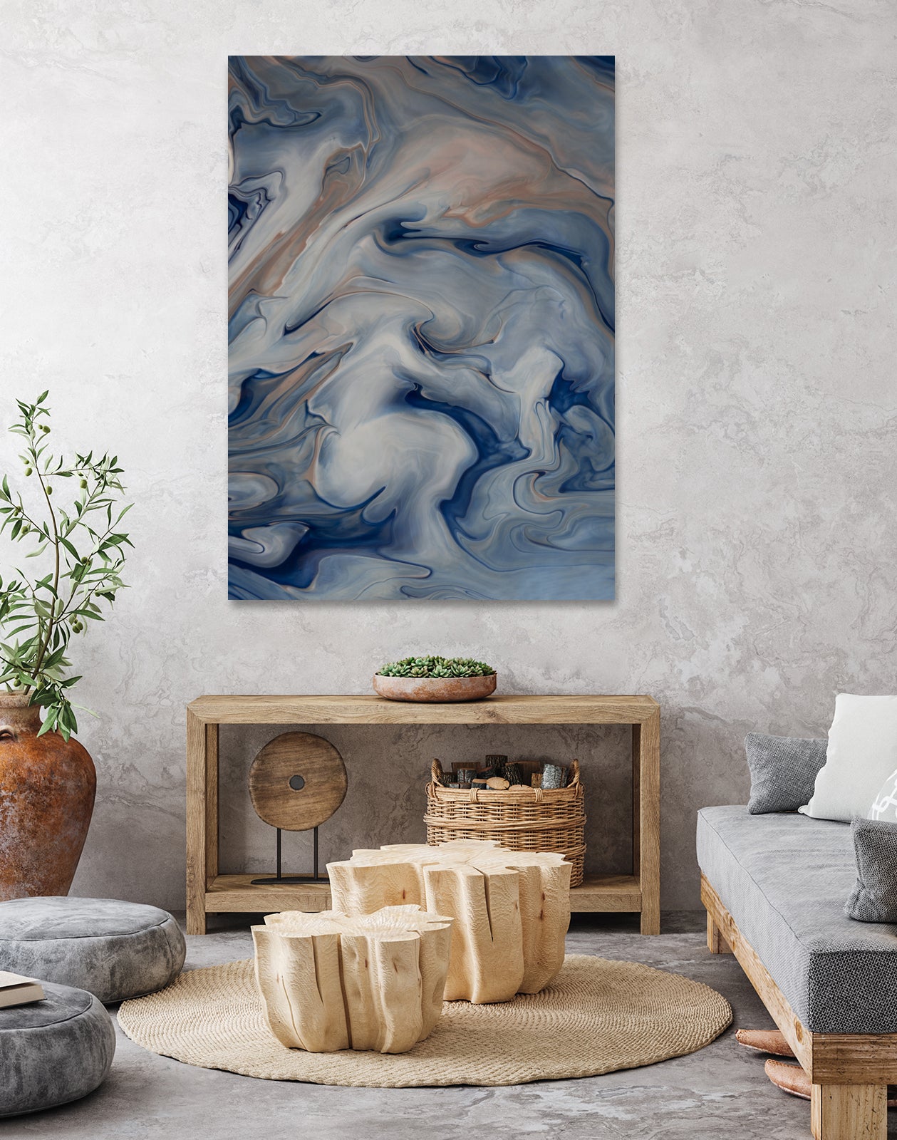 Transforma by Anna Farath on GIANT ART - blue photo manipulation