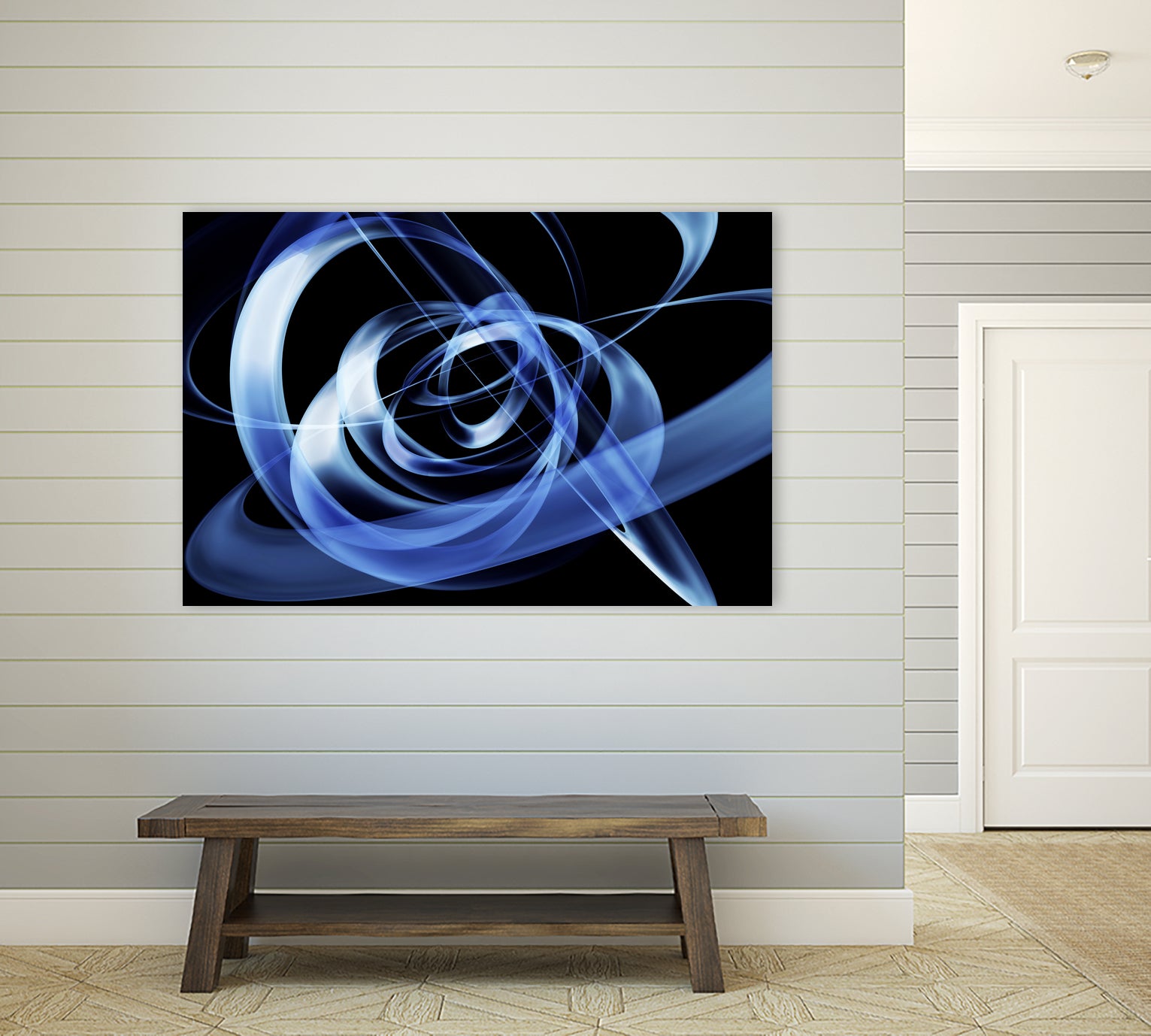 Gravity Well by George Smith on GIANT ART - blue 3d art