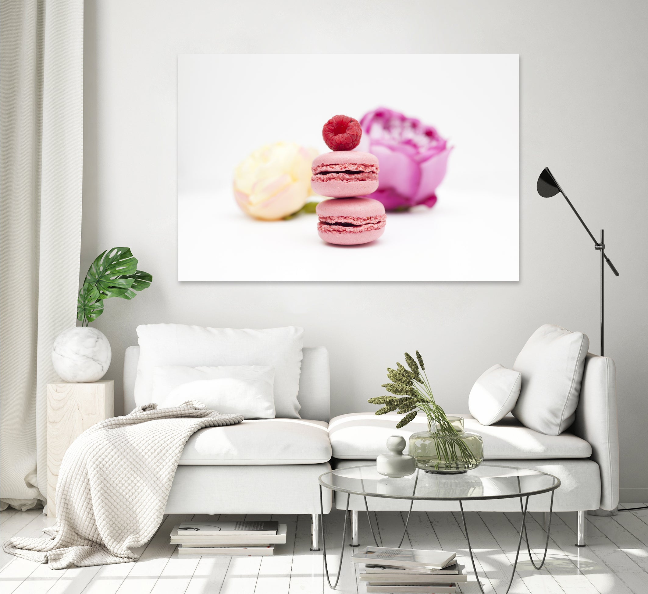 Pink macarons by Olivia Lorot on GIANT ART - pink photo illustration