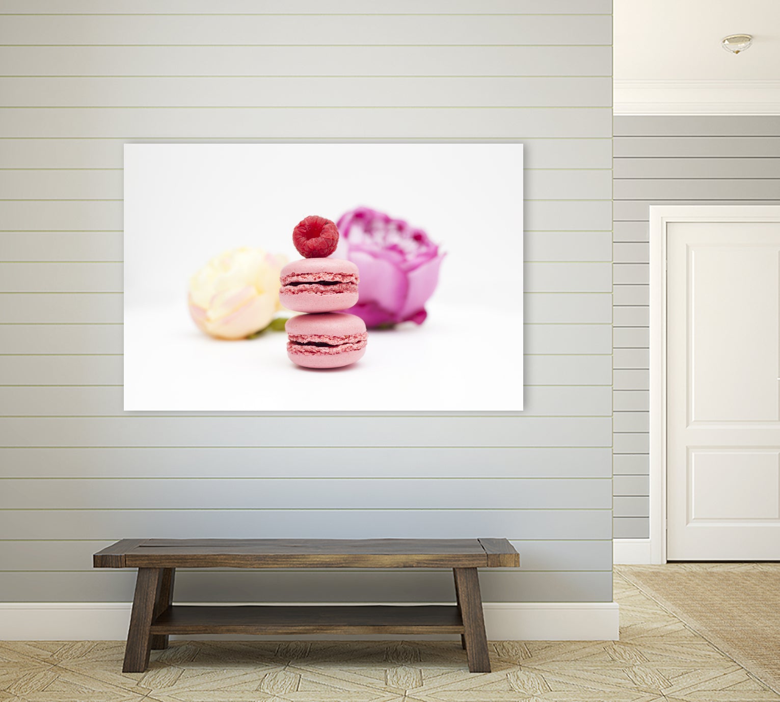 Pink macarons by Olivia Lorot on GIANT ART - pink photo illustration