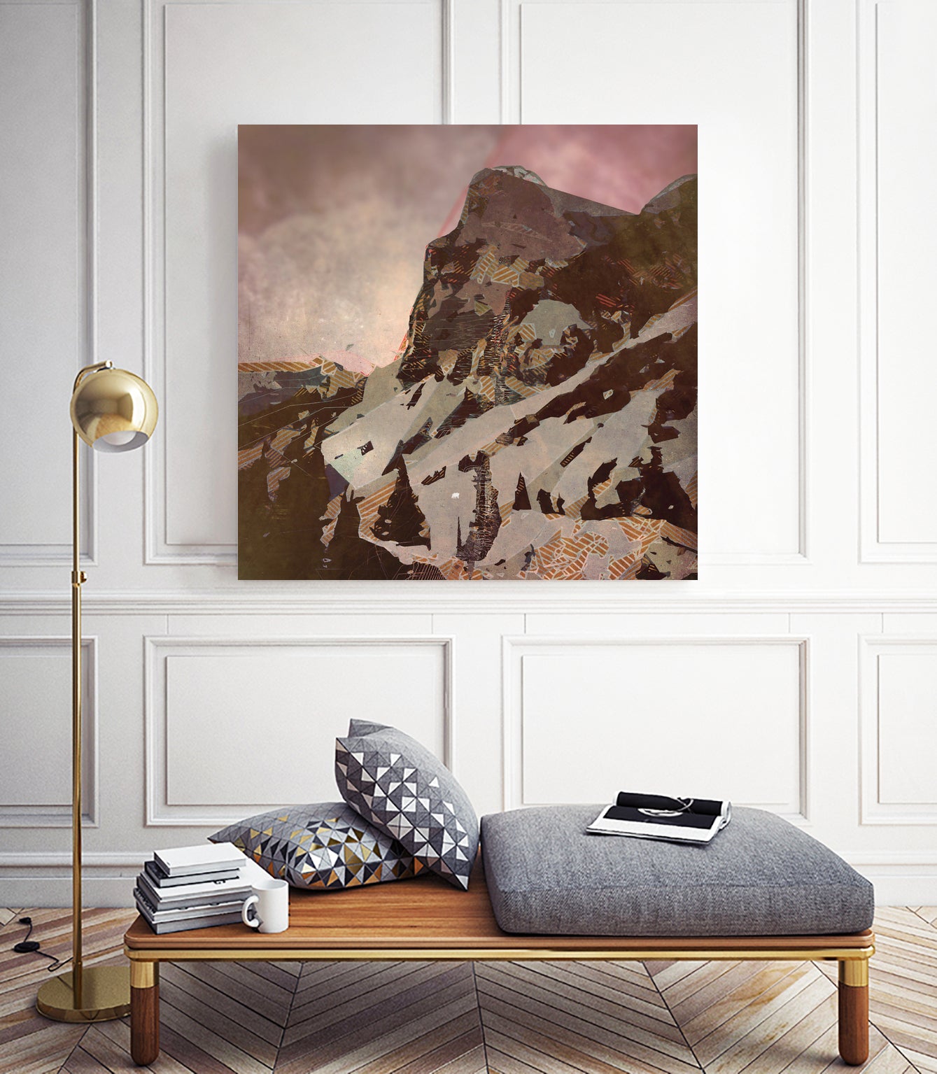 Holding On For Life by Jamison Gish on GIANT ART - brown digital painting