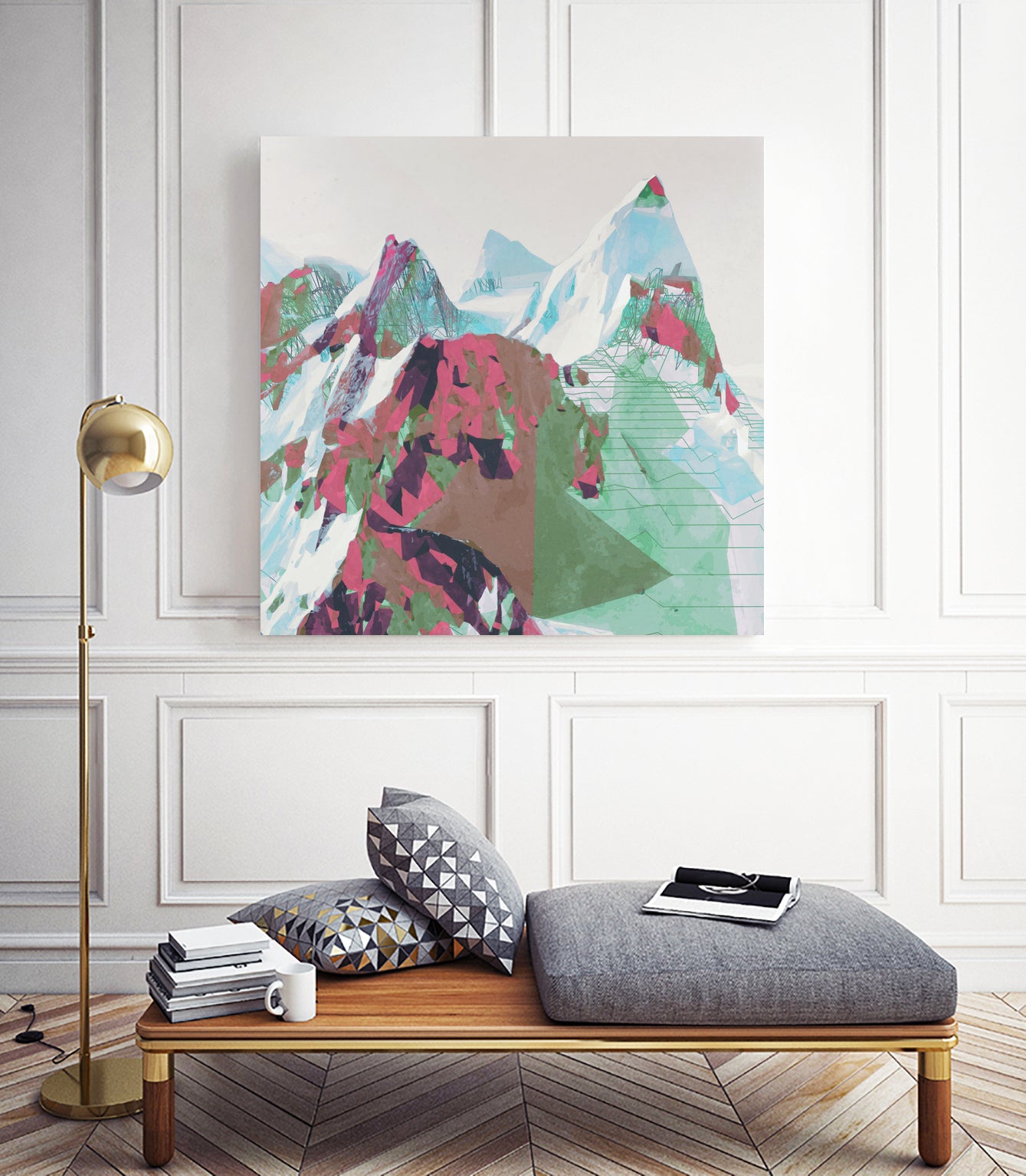 Borders by Jamison Gish on GIANT ART - white digital painting