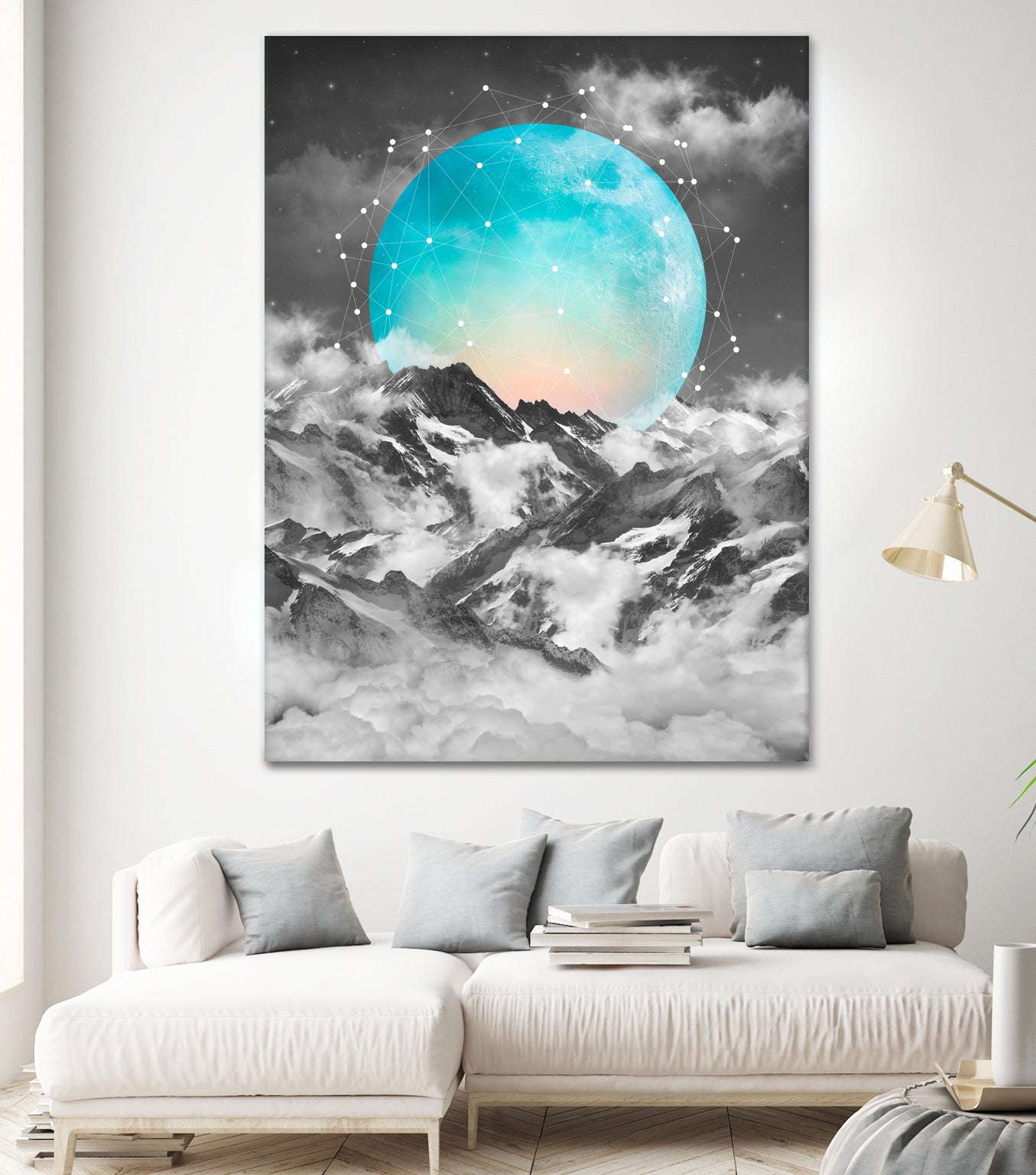 It Seemed To Chase the Darkness Away by Soaring Anchor on GIANT ART - gray digital painting