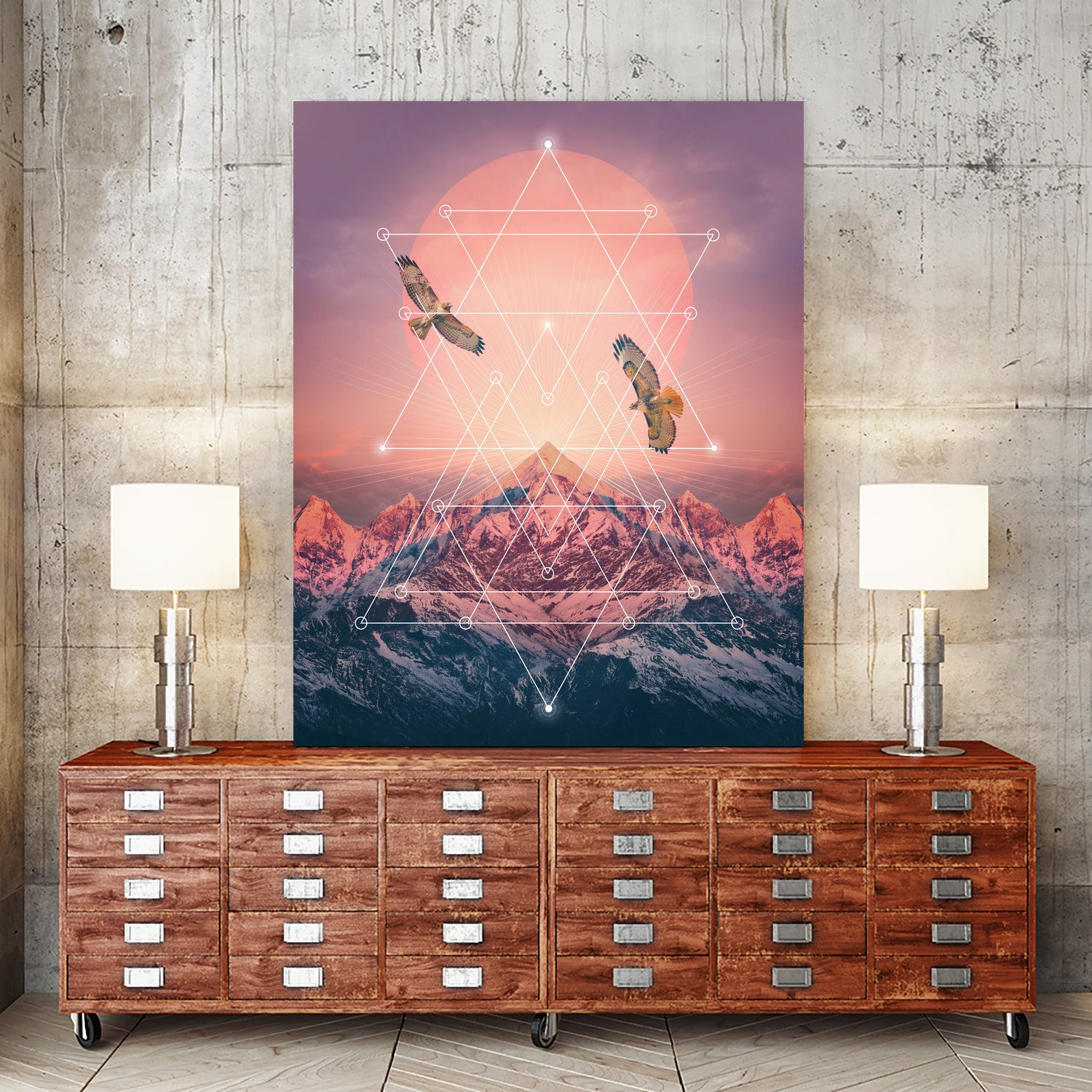 Find the Strength To Rise Up by Soaring Anchor on GIANT ART - pink digital drawing