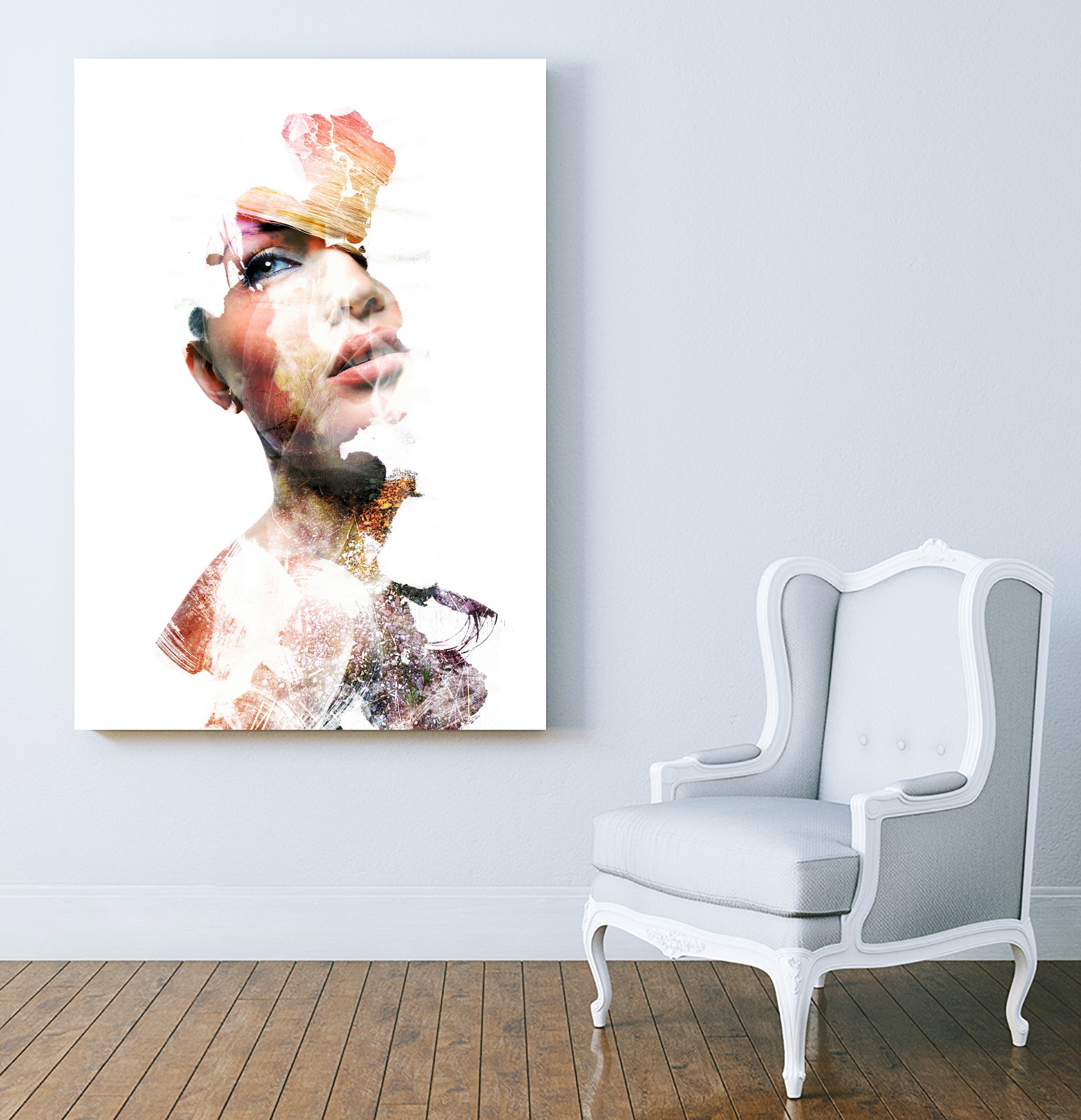 Soul Symphony - Version 2 by Emiliano Miniussi on GIANT ART - orange photo manipulation