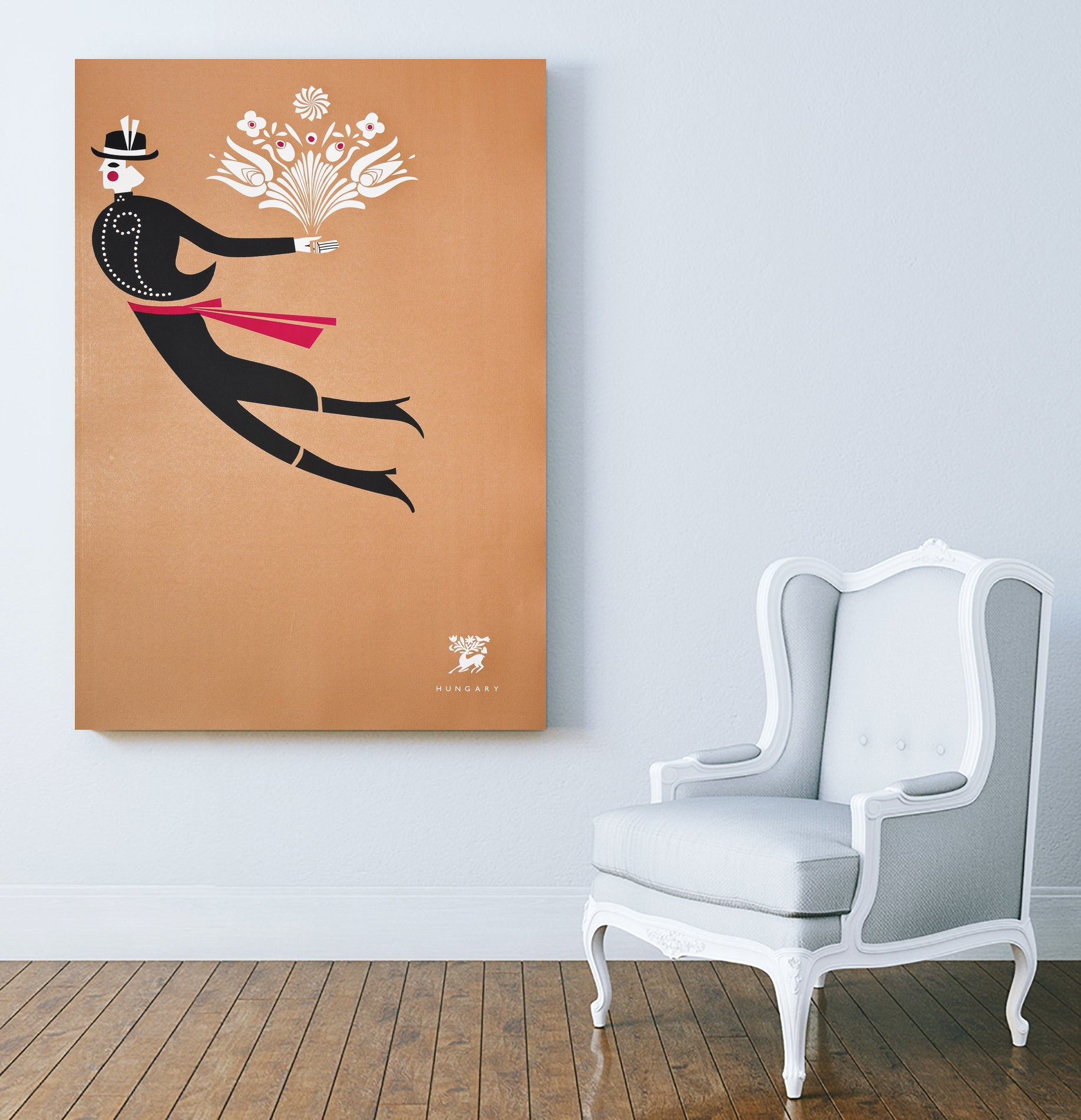 Balas Benedek_Groom by Benedek Balás on GIANT ART - brown vector illustration