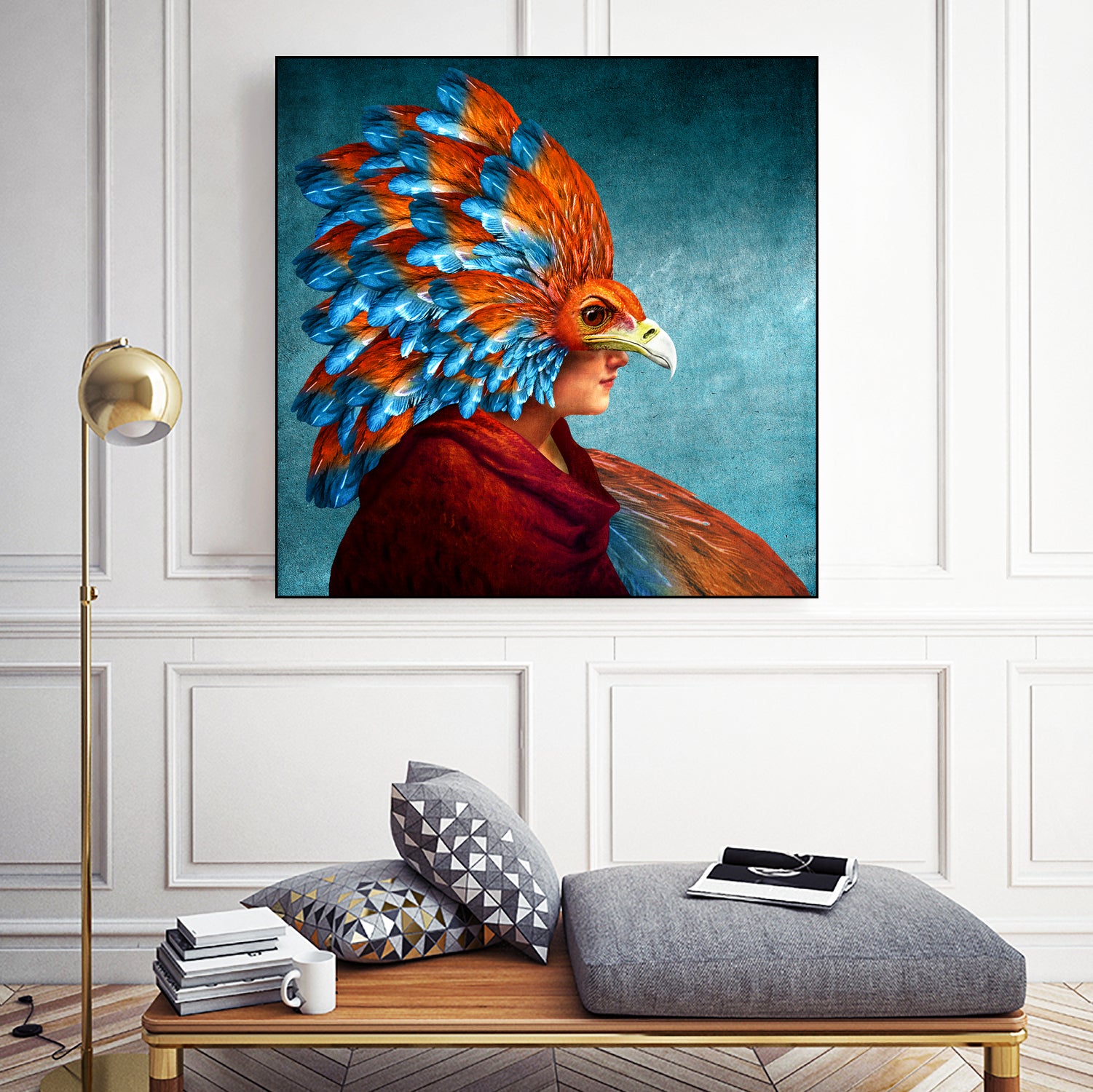 Free Spirited by Diogo Veríssimo on GIANT ART - blue photo manipulation