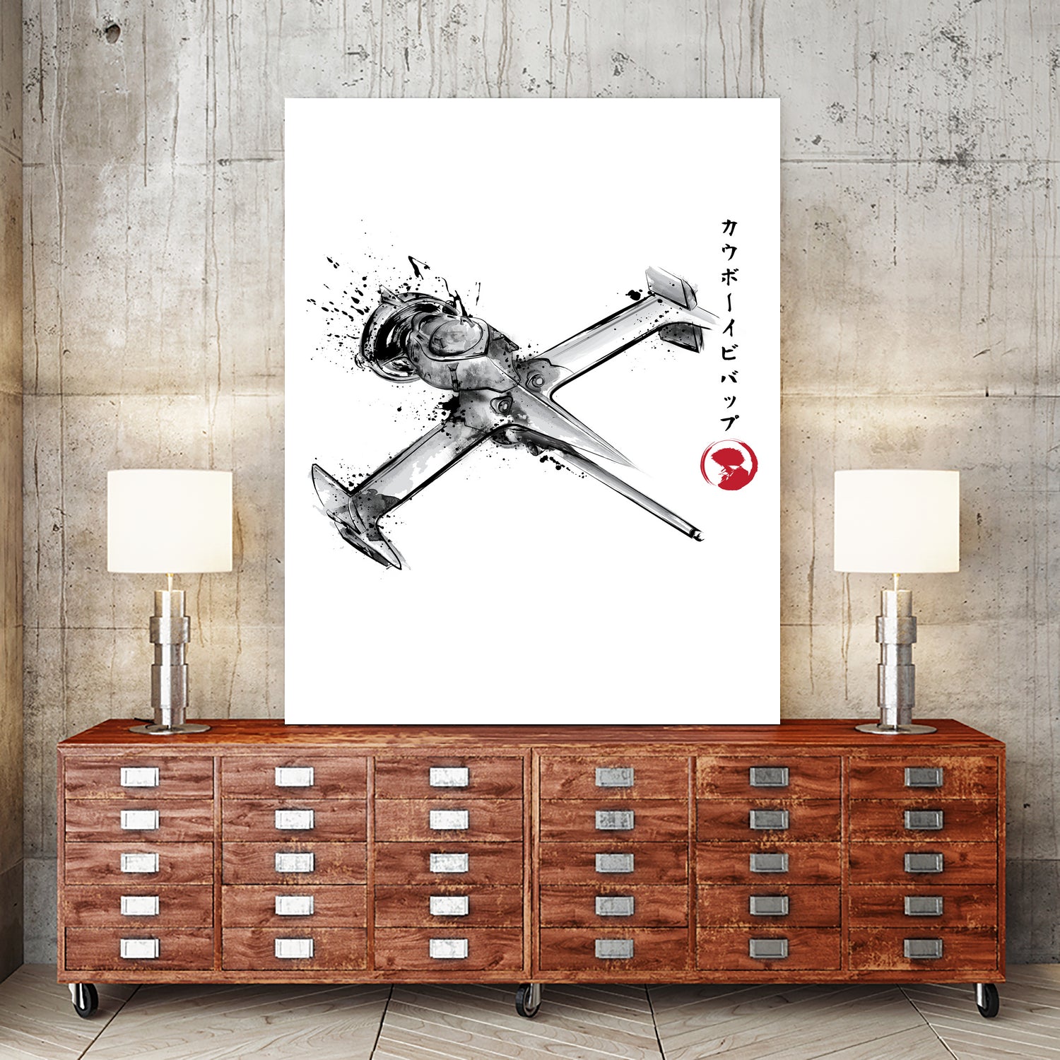 Mono Racer sumi-e by Antonio Camarena on GIANT ART - white digital painting