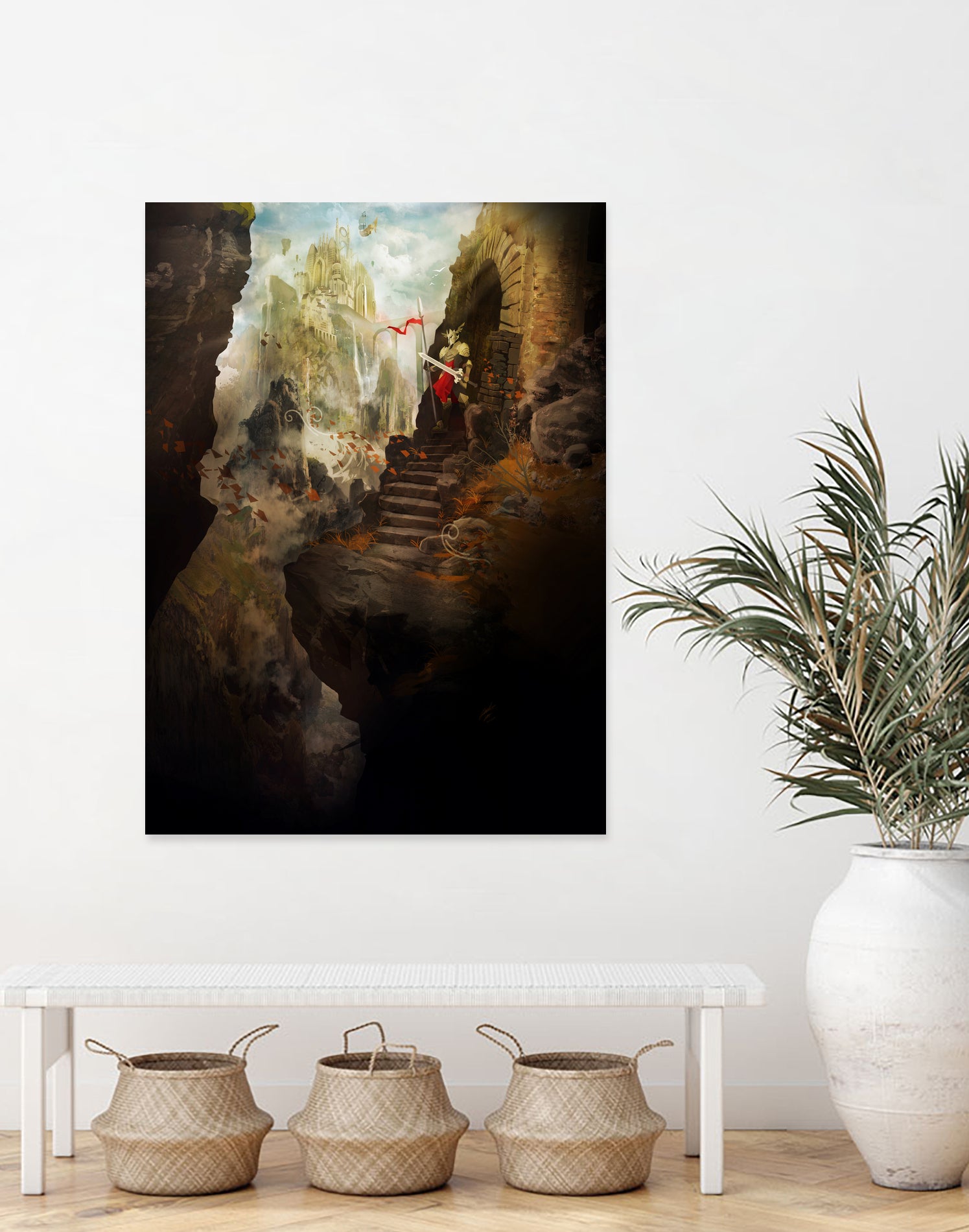 The Empire by Jonathan Lam on GIANT ART - yellow digital painting